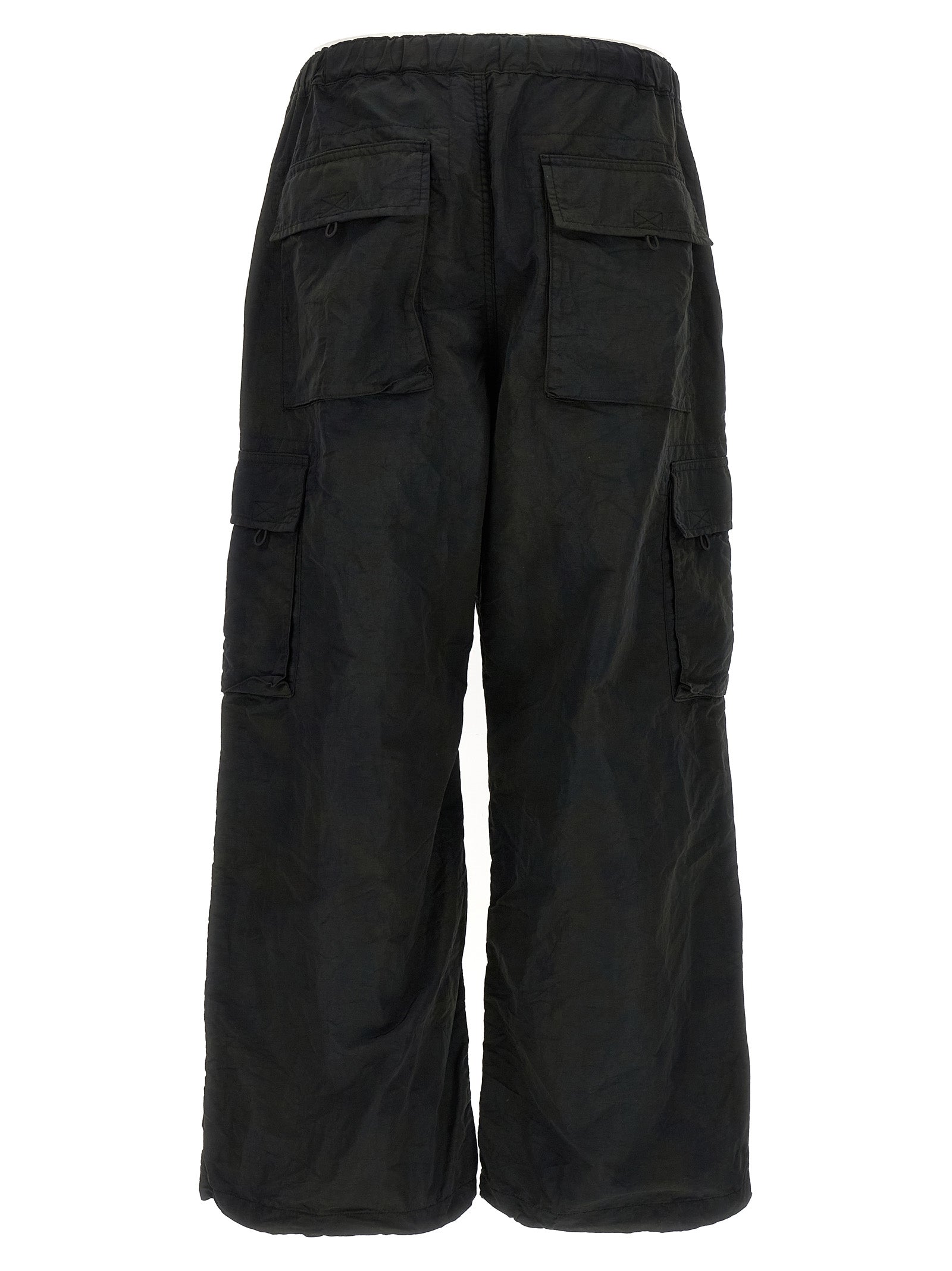 Comme Des Garçons Black Nylon Cargo Men's Pants