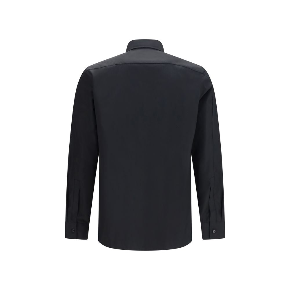 Givenchy Black Cotton Dress Men's Shirt