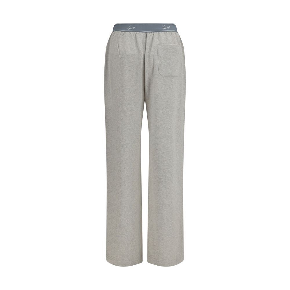 Kenzo Gray Cotton Joggers (Workout Women's Pants)