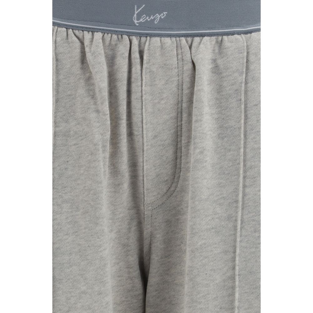 Kenzo Gray Cotton Joggers (Workout Women's Pants)