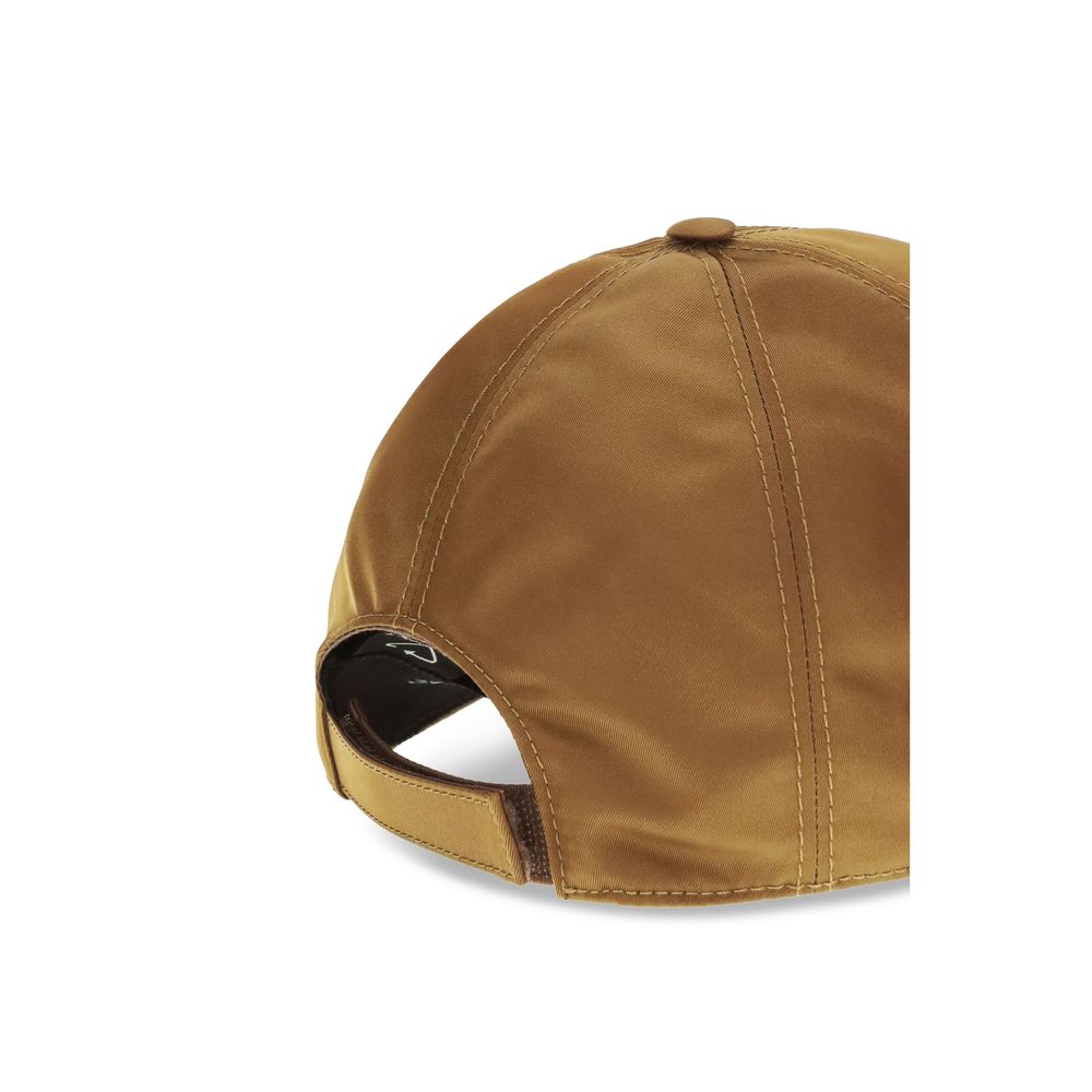 Prada Beige Polyamide Cap (Baseball Women's Hat)