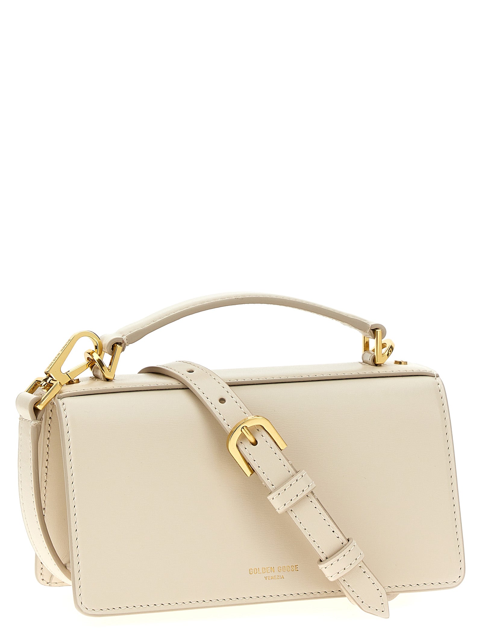 Golden Goose White Cowhide Women's Handbag