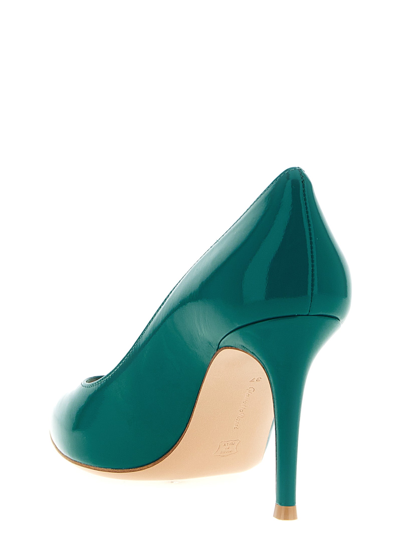 Gianvito Rossi Bicolor Lamb Leather High Heel Women's Pumps