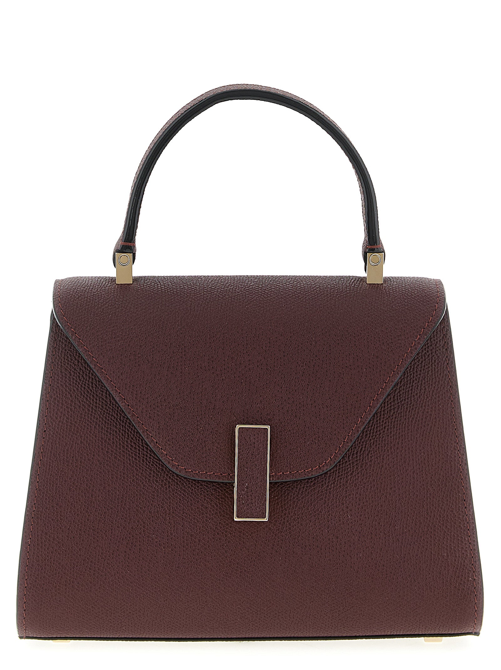 Valextra Bordeaux Calfskin Women's Handbag