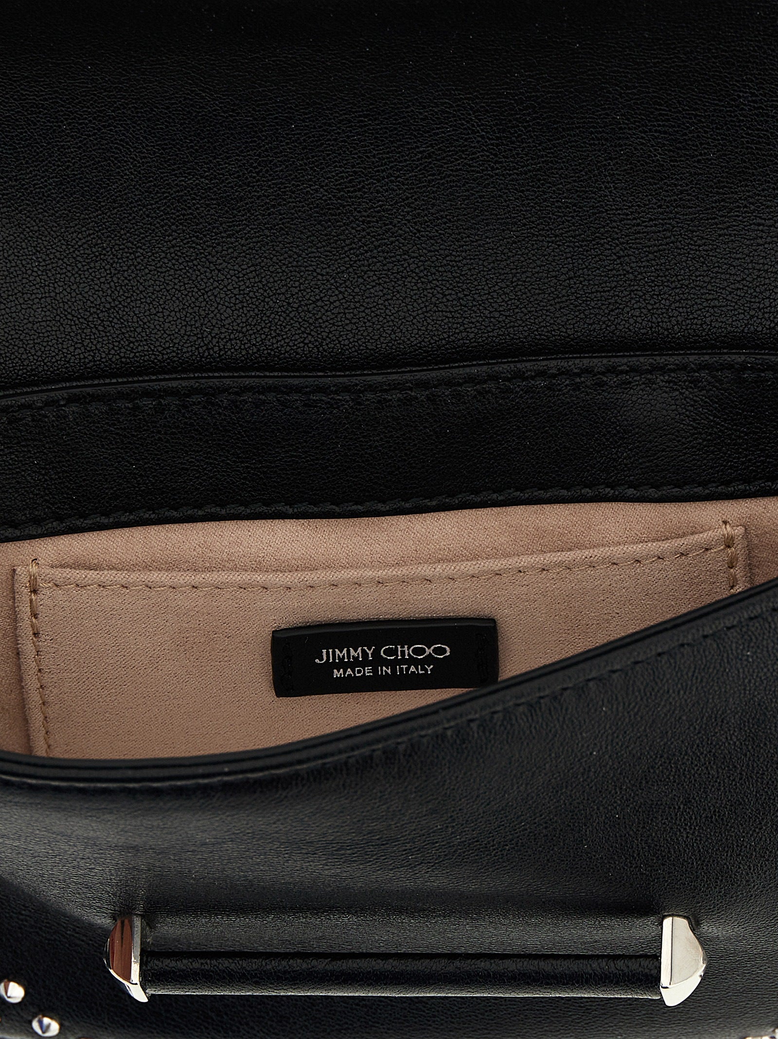 Jimmy Choo Black Lamb Leather Women's Cardholder
