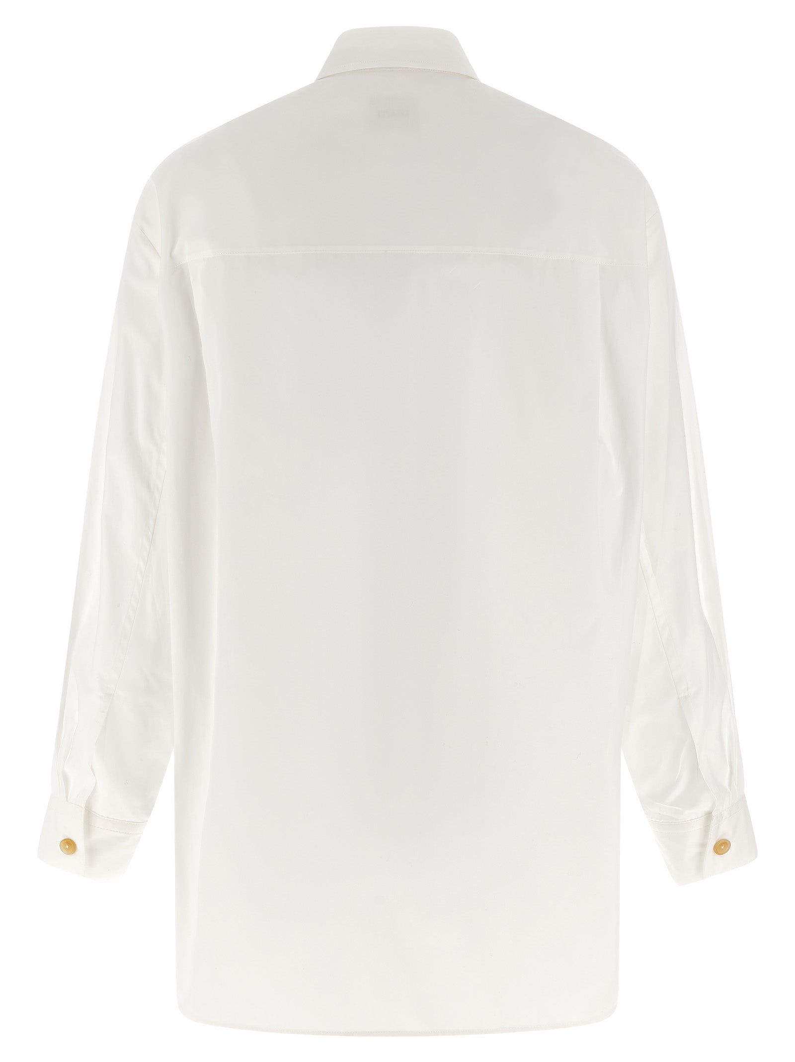 Khaite White Cotton Women's Blouse