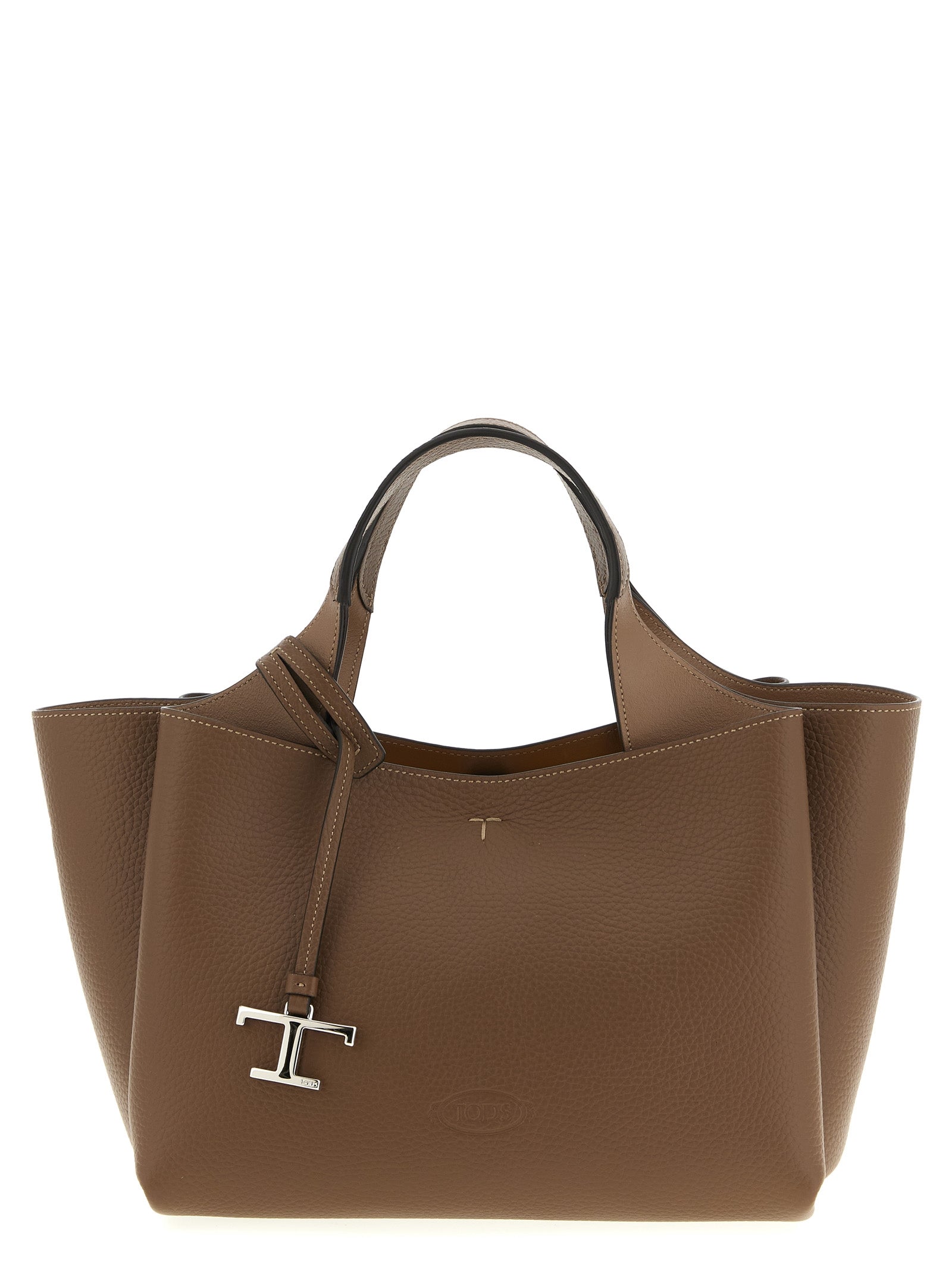 Tod's Brown Calfskin Women's Handbag