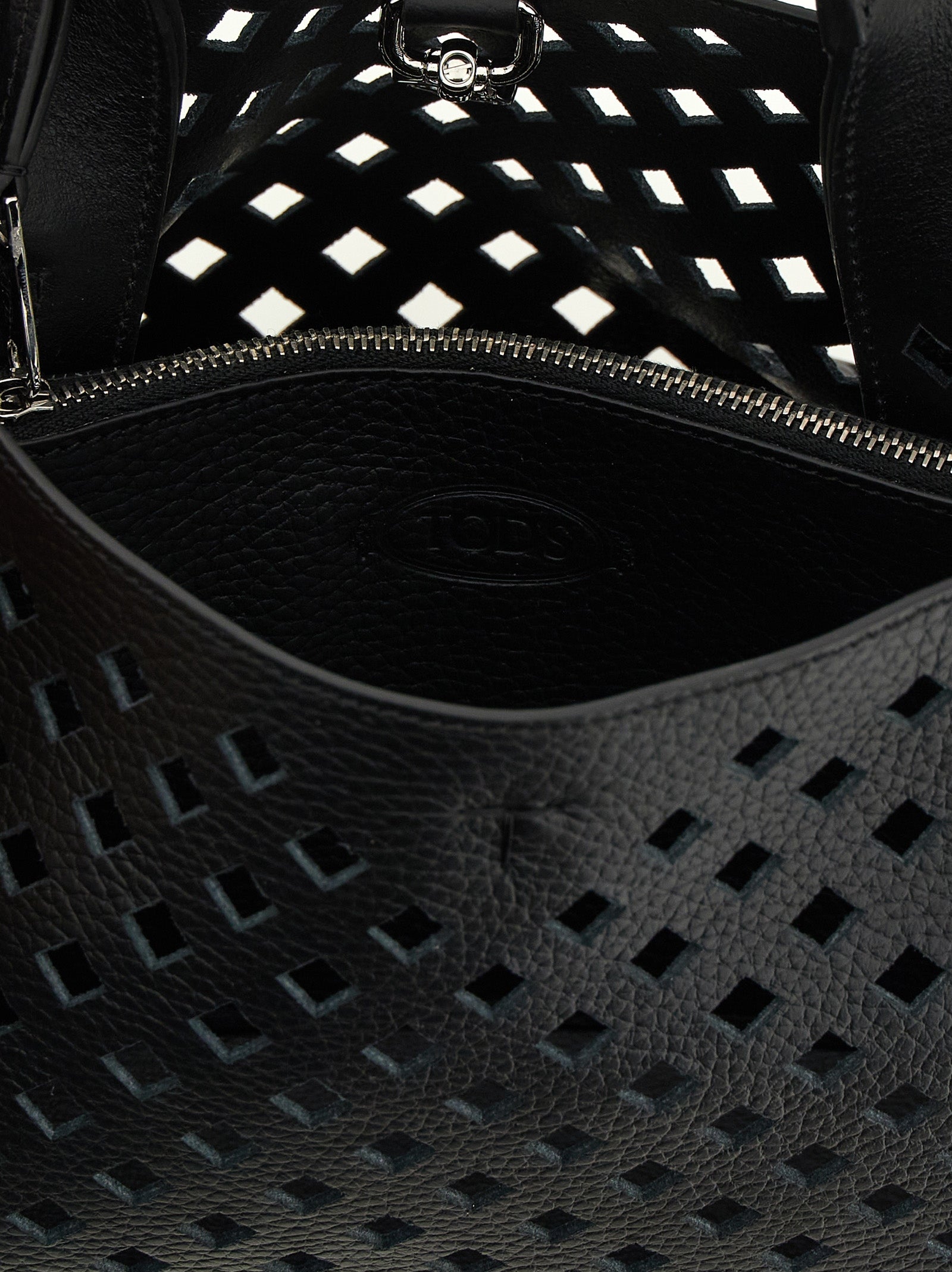 Tod's Black Calfskin Women's Handbag
