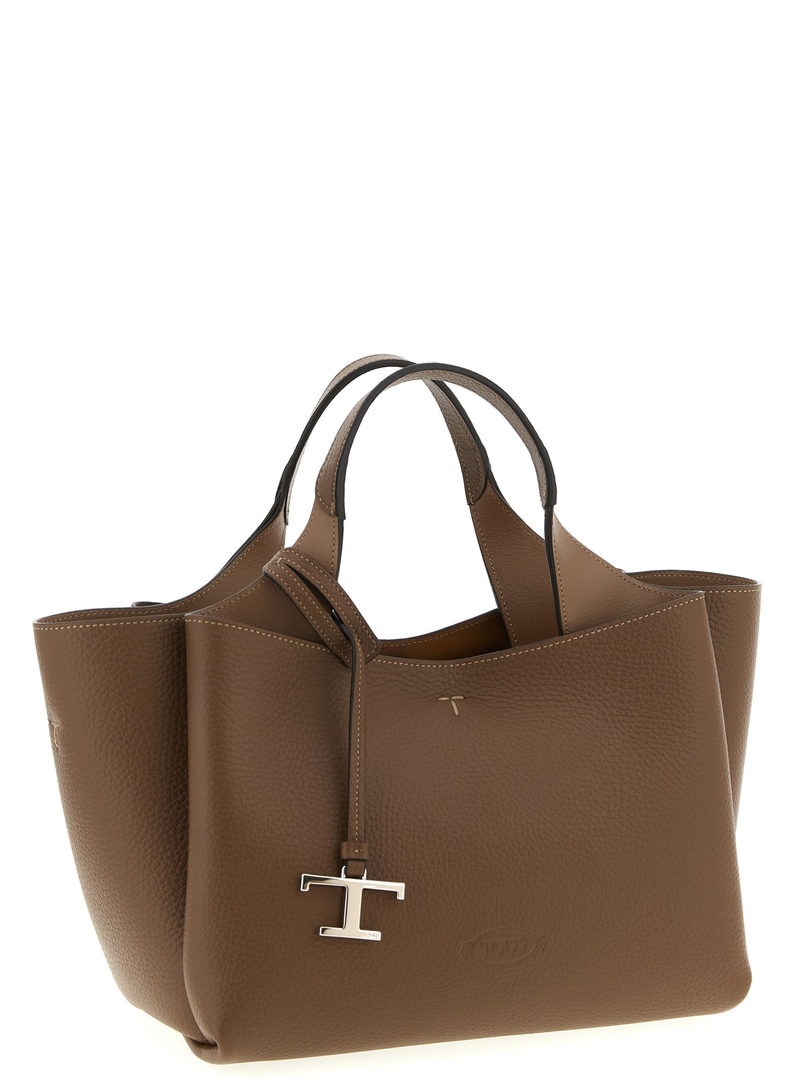 Tod's Brown Calfskin Women's Handbag