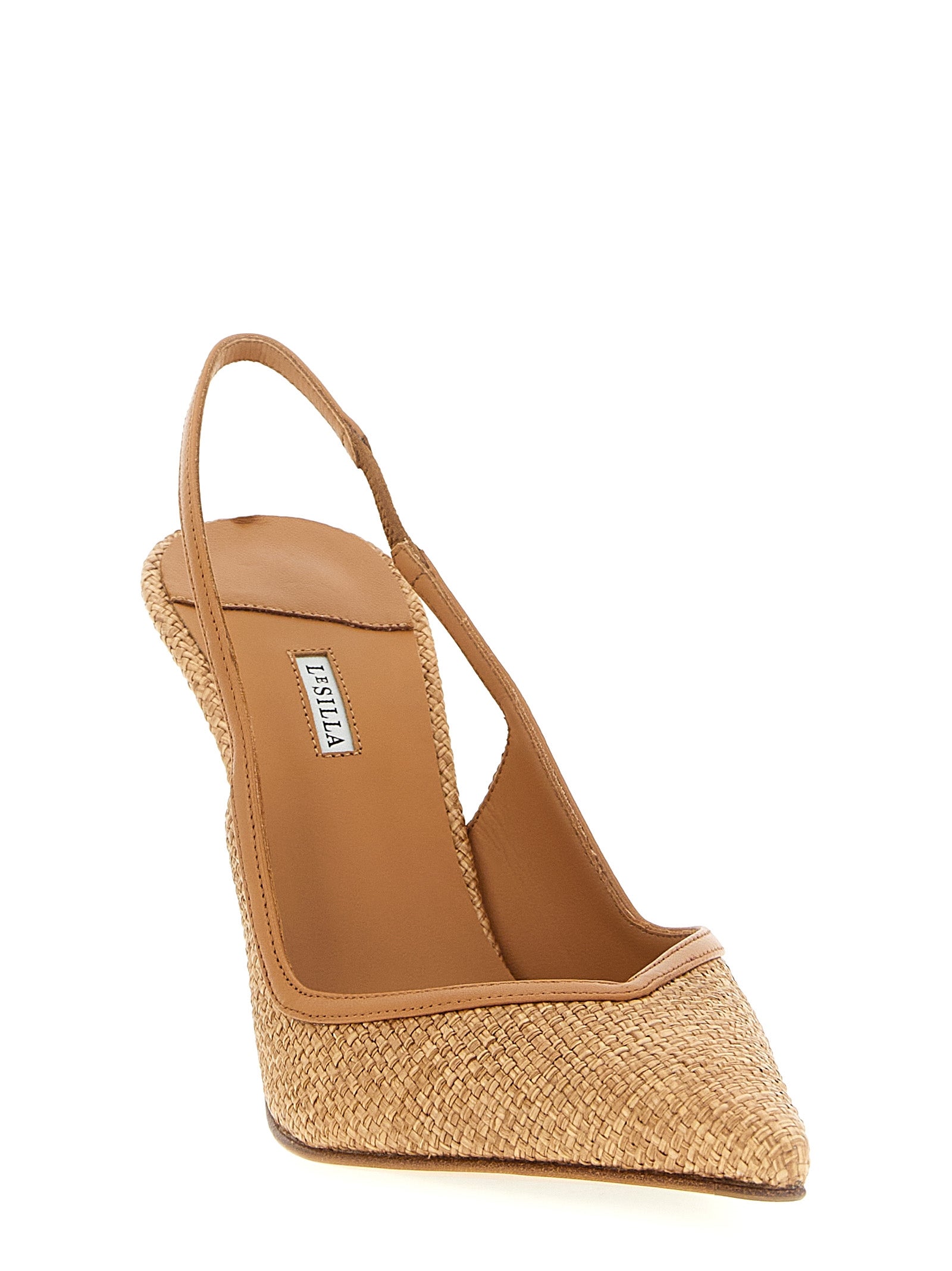 LE SILLA Brown Polyamide High Heel Women's Pumps