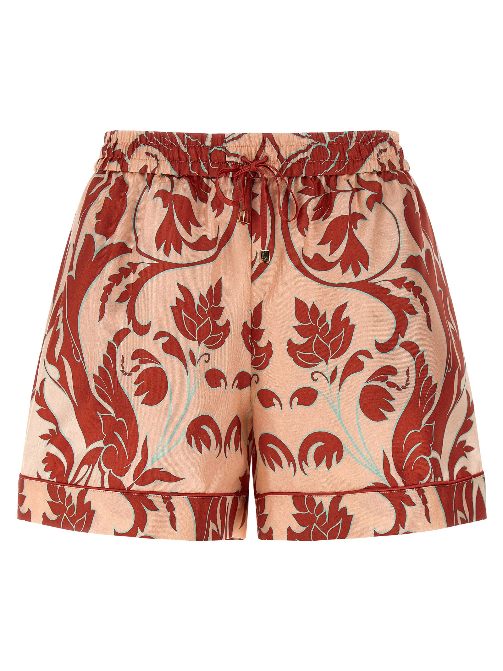 F.R.S. - FOR RESTLESS SLEEPERS Multicolor Silk Bermuda Women's Shorts