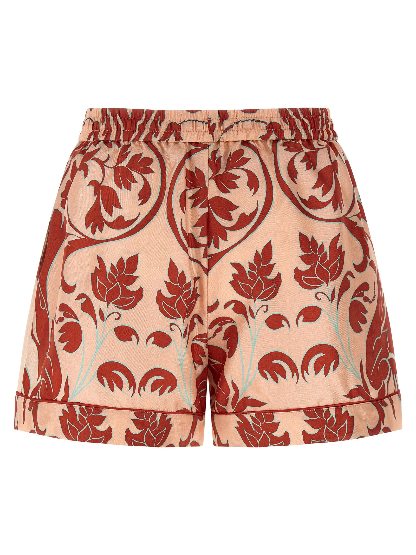 F.R.S. - FOR RESTLESS SLEEPERS Multicolor Silk Bermuda Women's Shorts