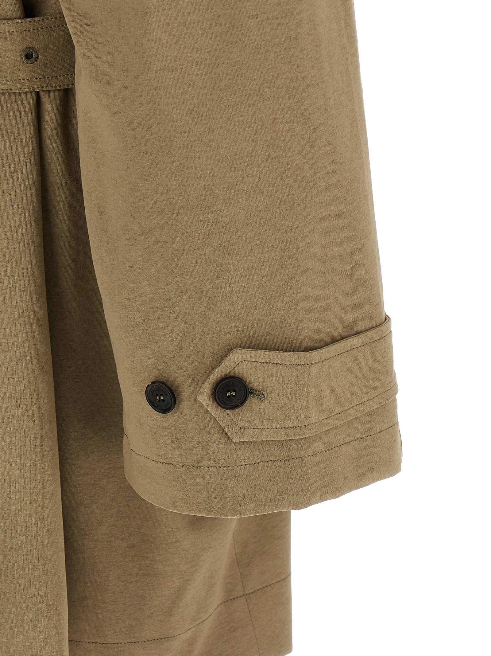 Balenciaga Beige Cotton Women's Coat