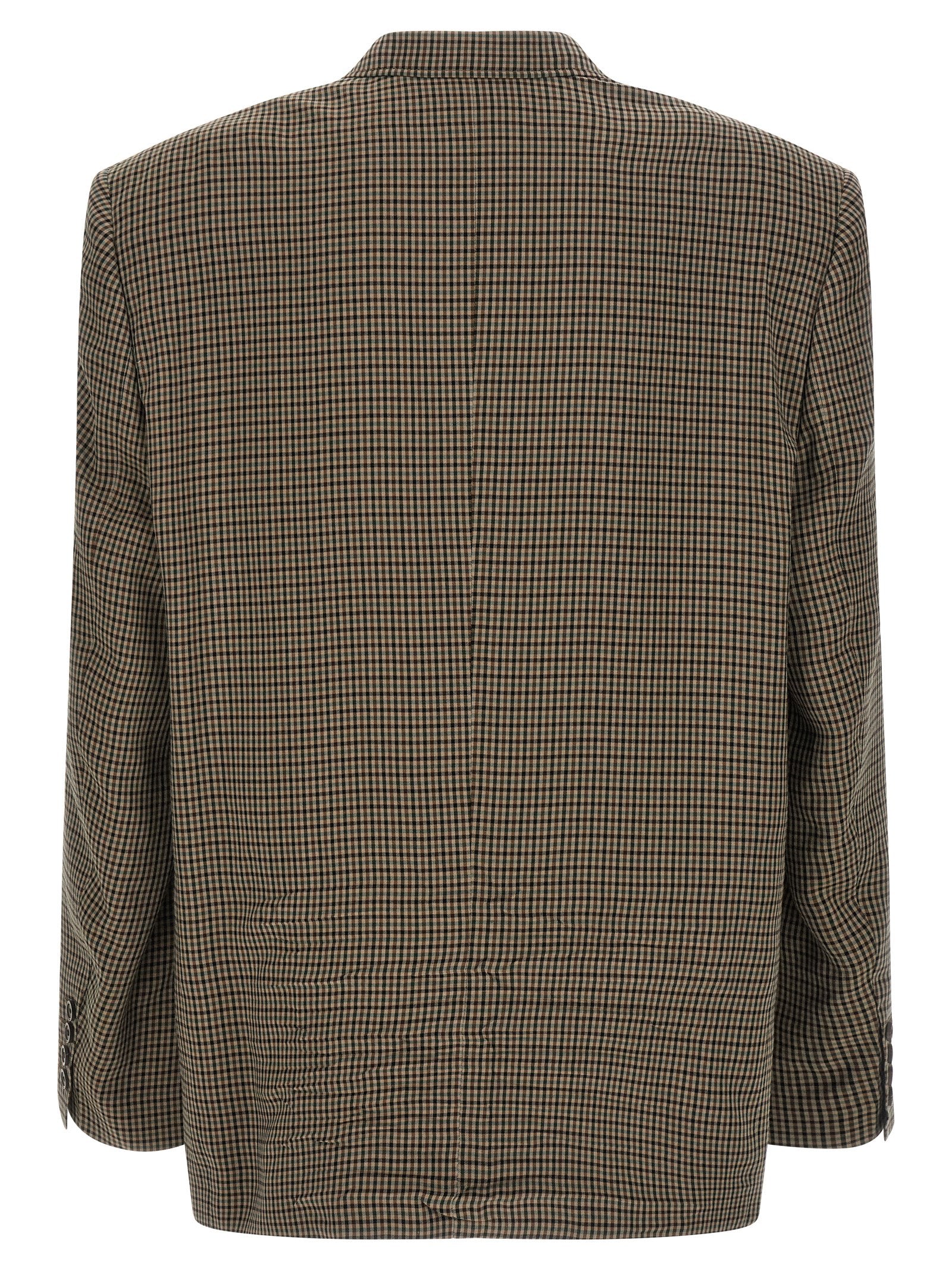 Balenciaga Brown Lyocell Men's Blazer