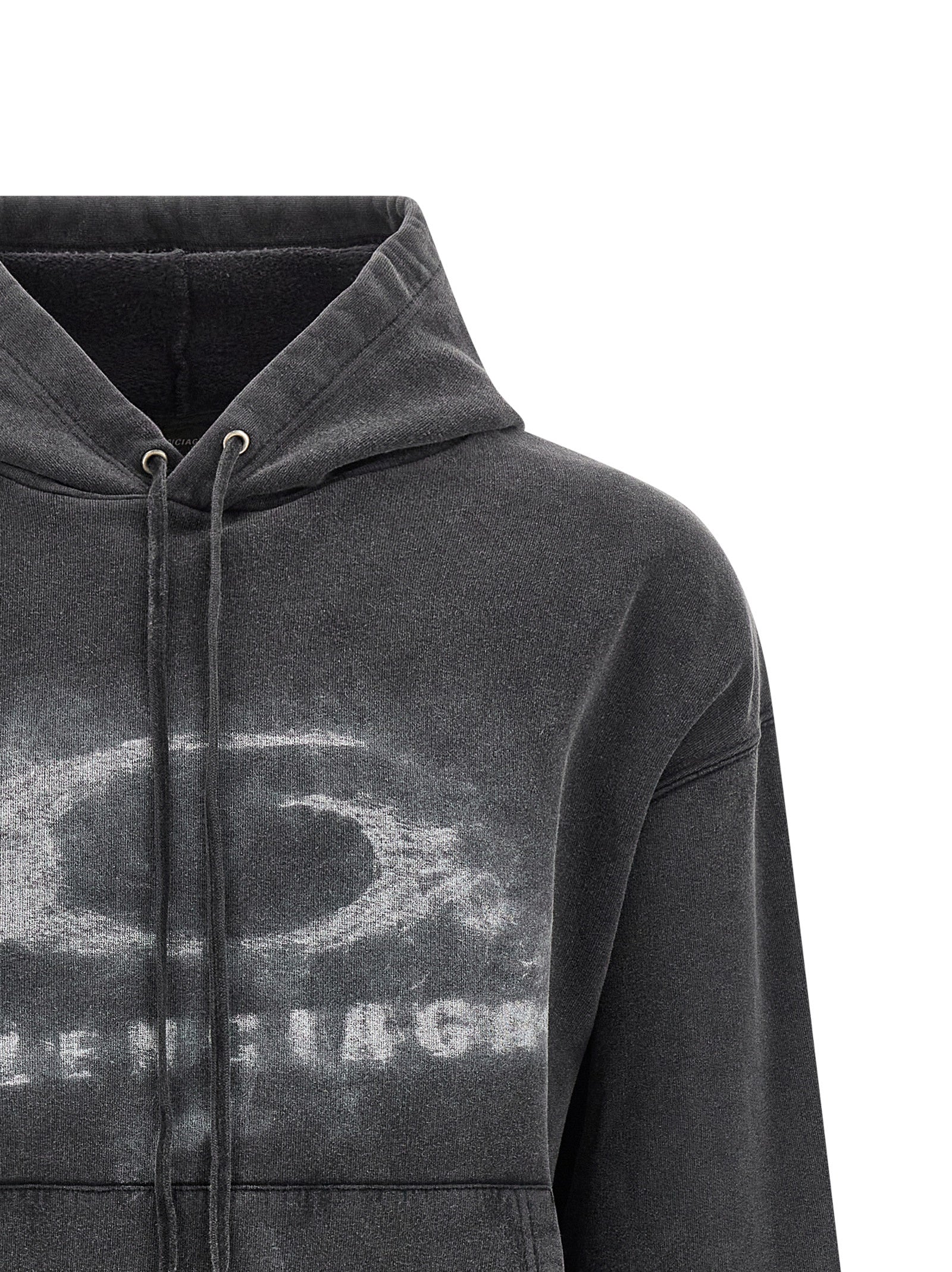 Balenciaga Bicolor Cotton Men's Sweatshirt