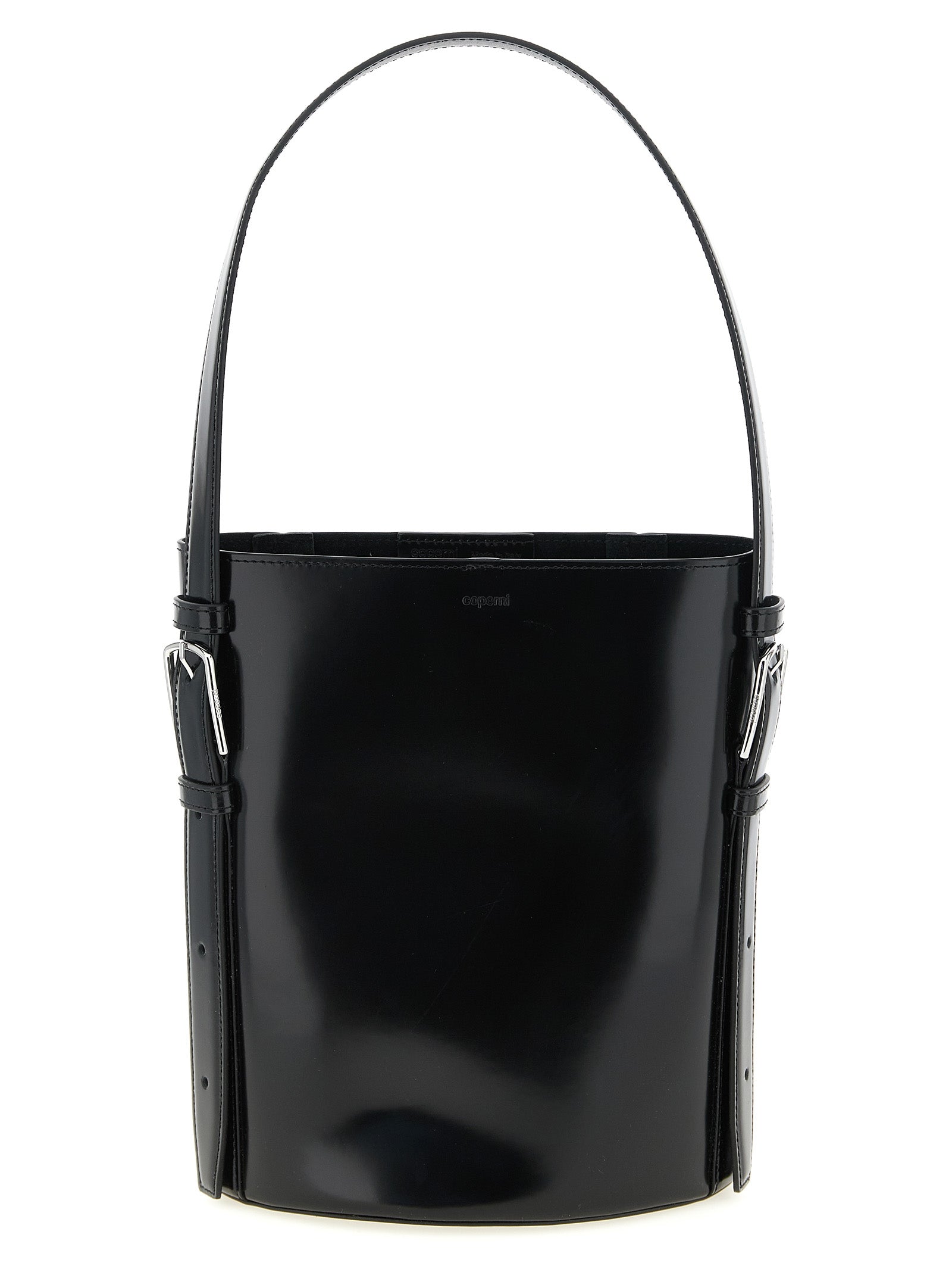 Coperni Black Cowhide Shoulder Women's Bag