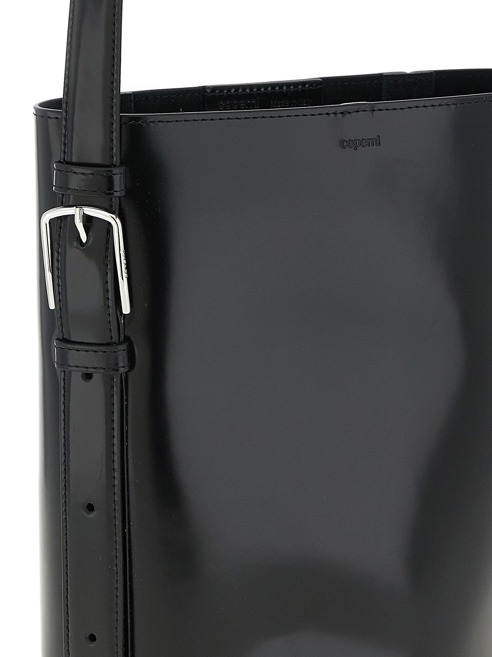 Coperni Black Cowhide Shoulder Women's Bag