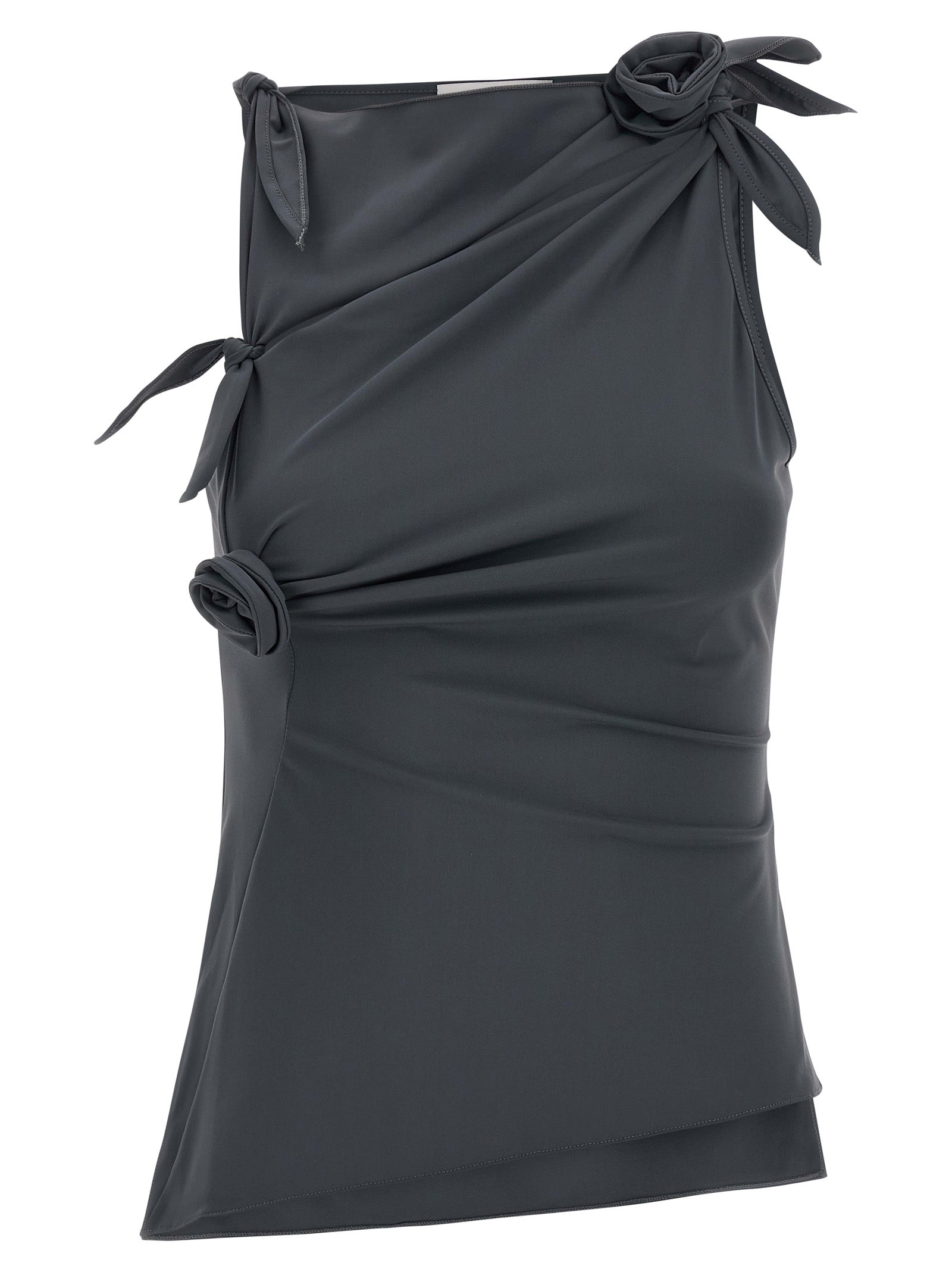 Coperni Gray Polyamide Tank Women's Tops