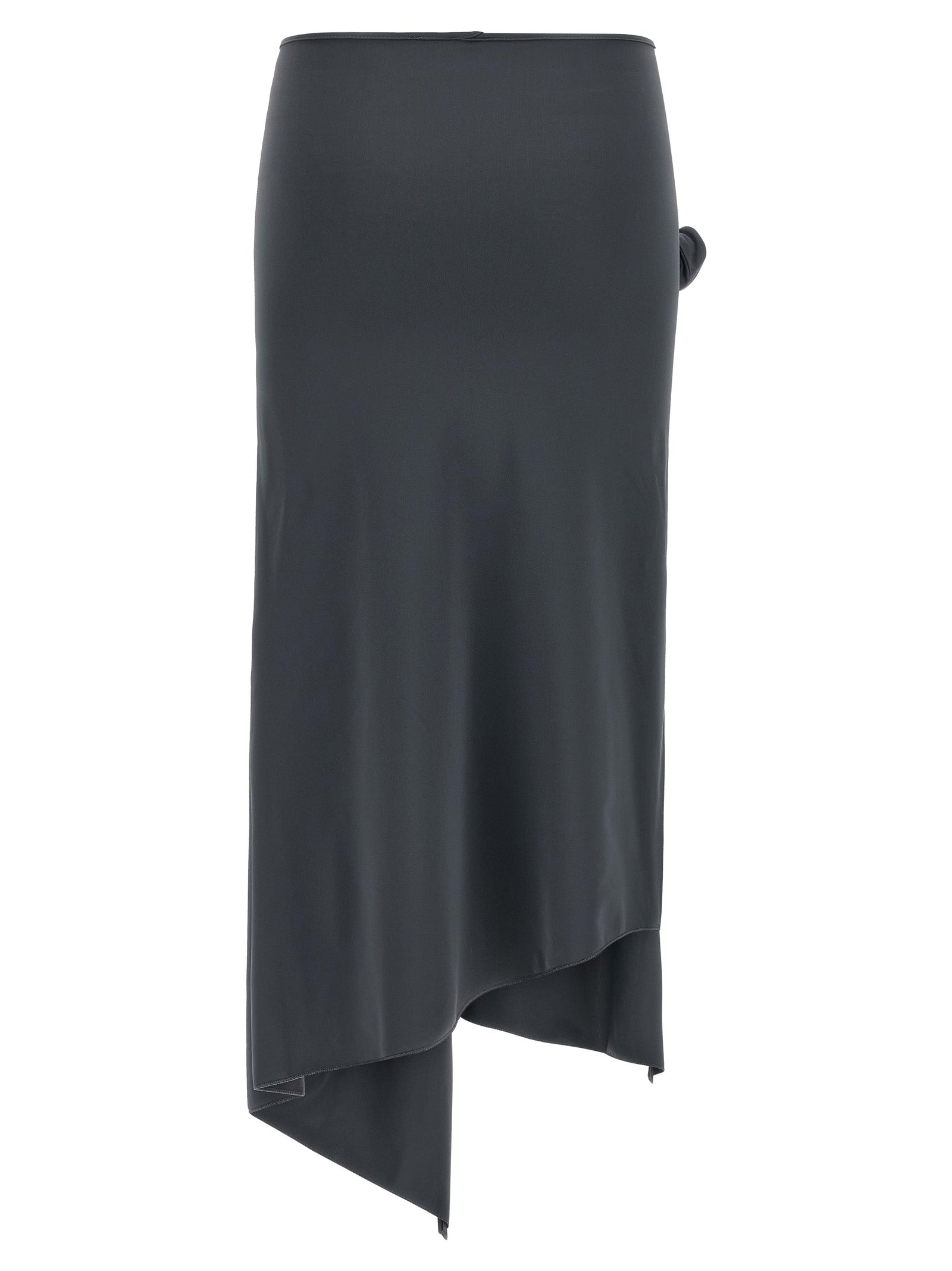 Coperni Gray Polyamide Midi Women's Skirt