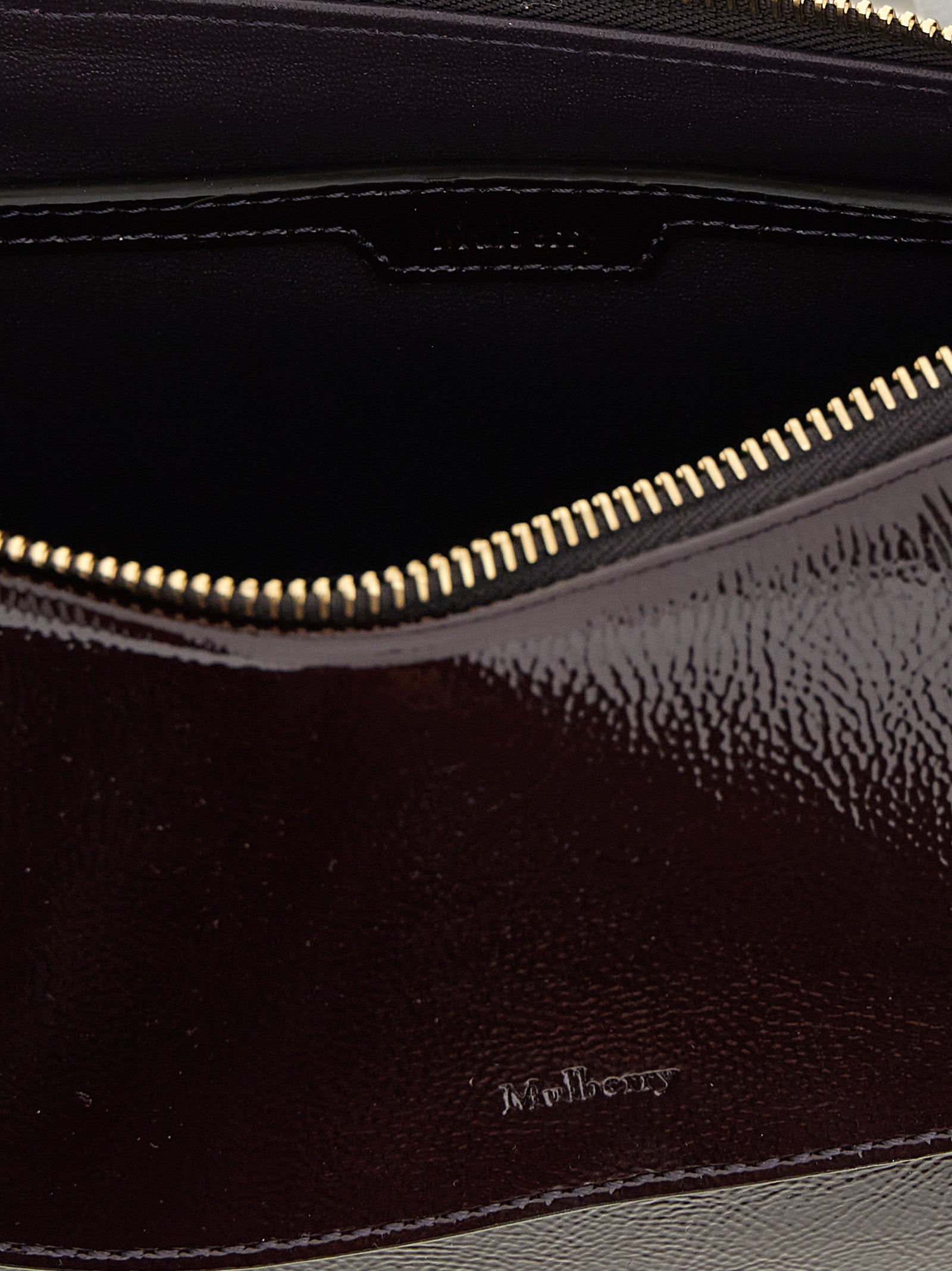 Mulberry Purple Calfskin Shoulder Women's Bag