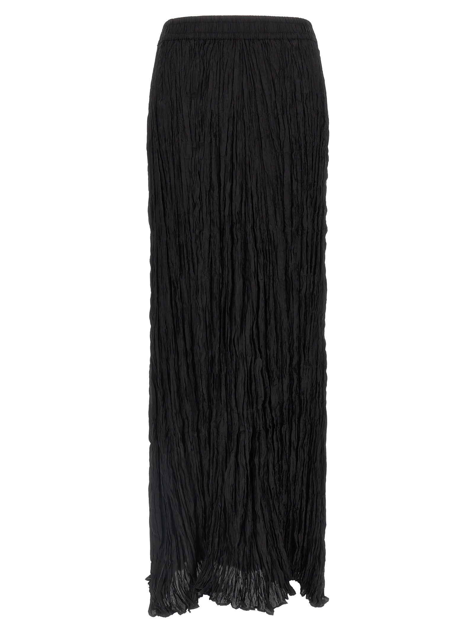 P.A.R.O.S.H. Black Silk Mini Women's Skirt
