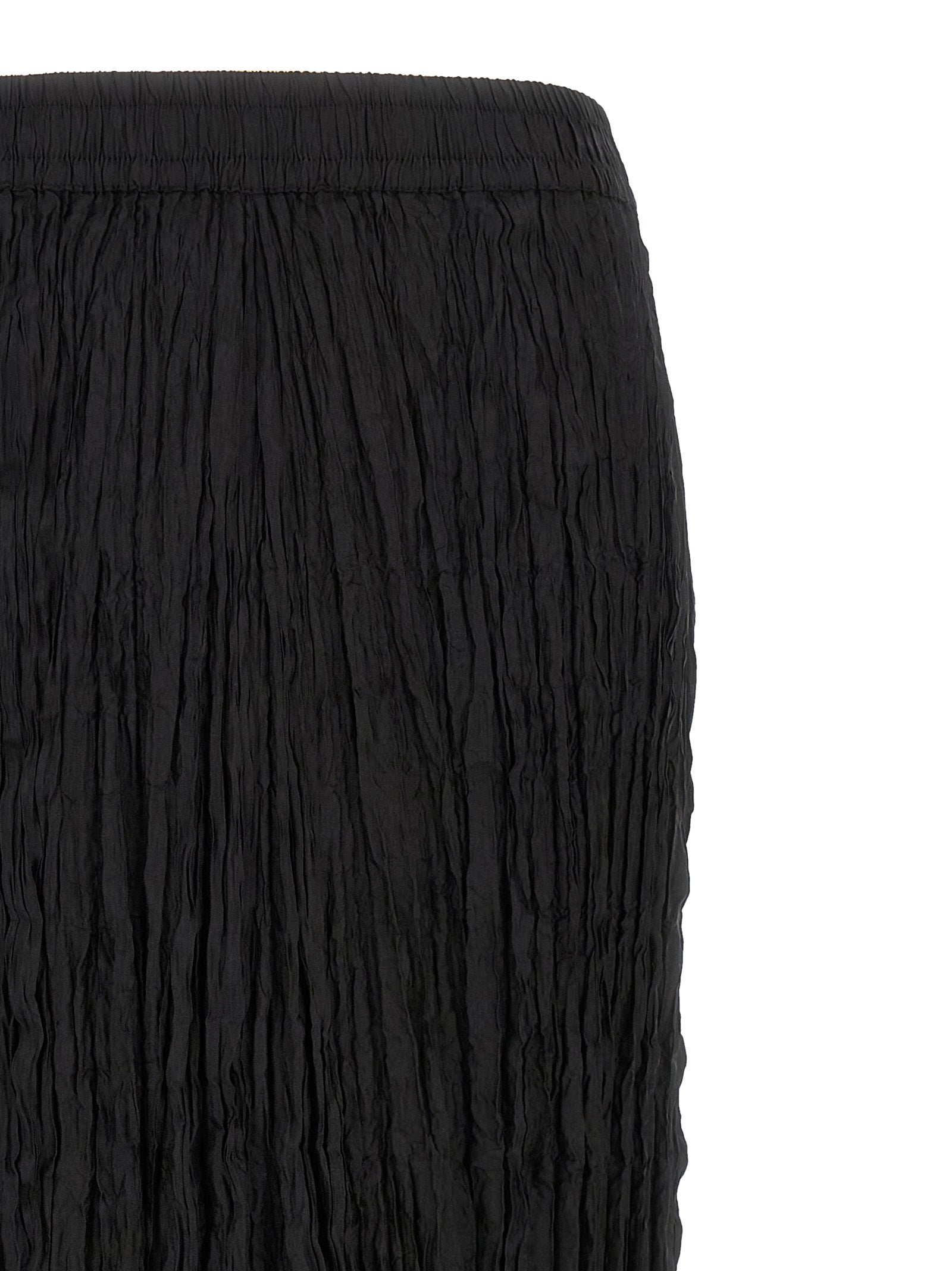 P.A.R.O.S.H. Black Silk Mini Women's Skirt