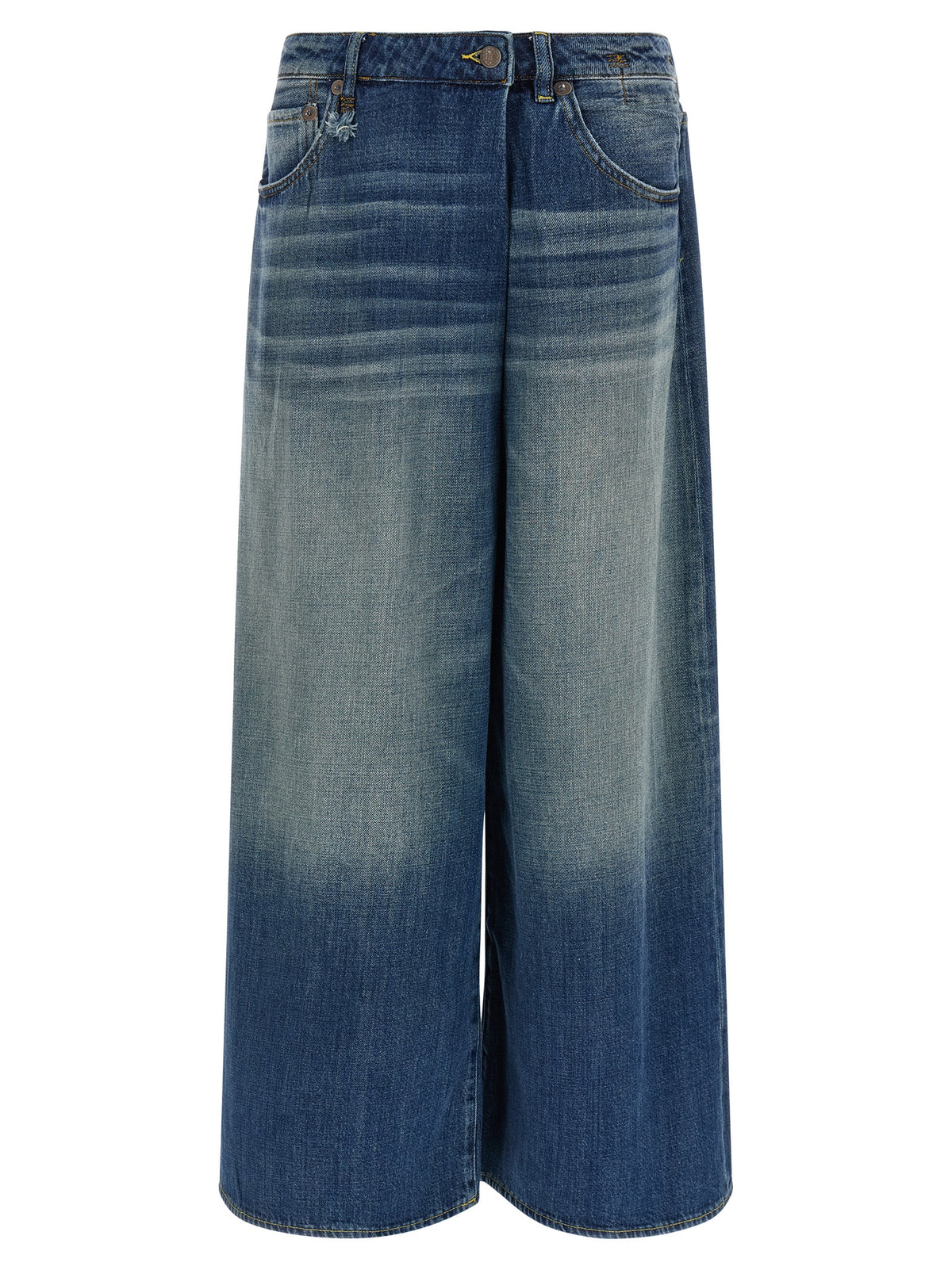 R13 Blue Cotton Jeans Women's Denim