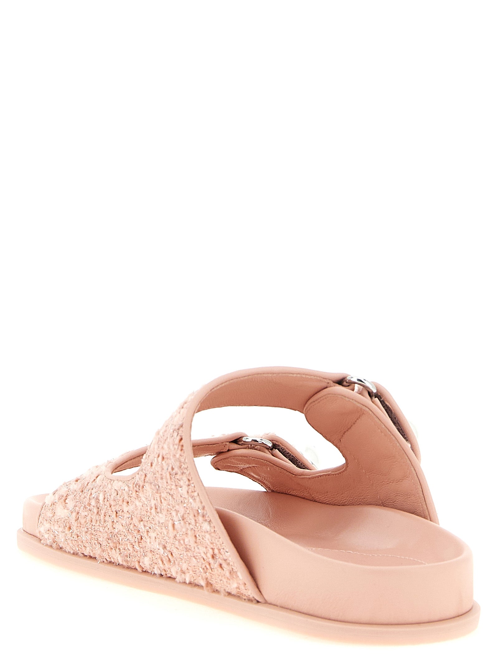 Jimmy Choo Multicolor Tencel Women's Slides