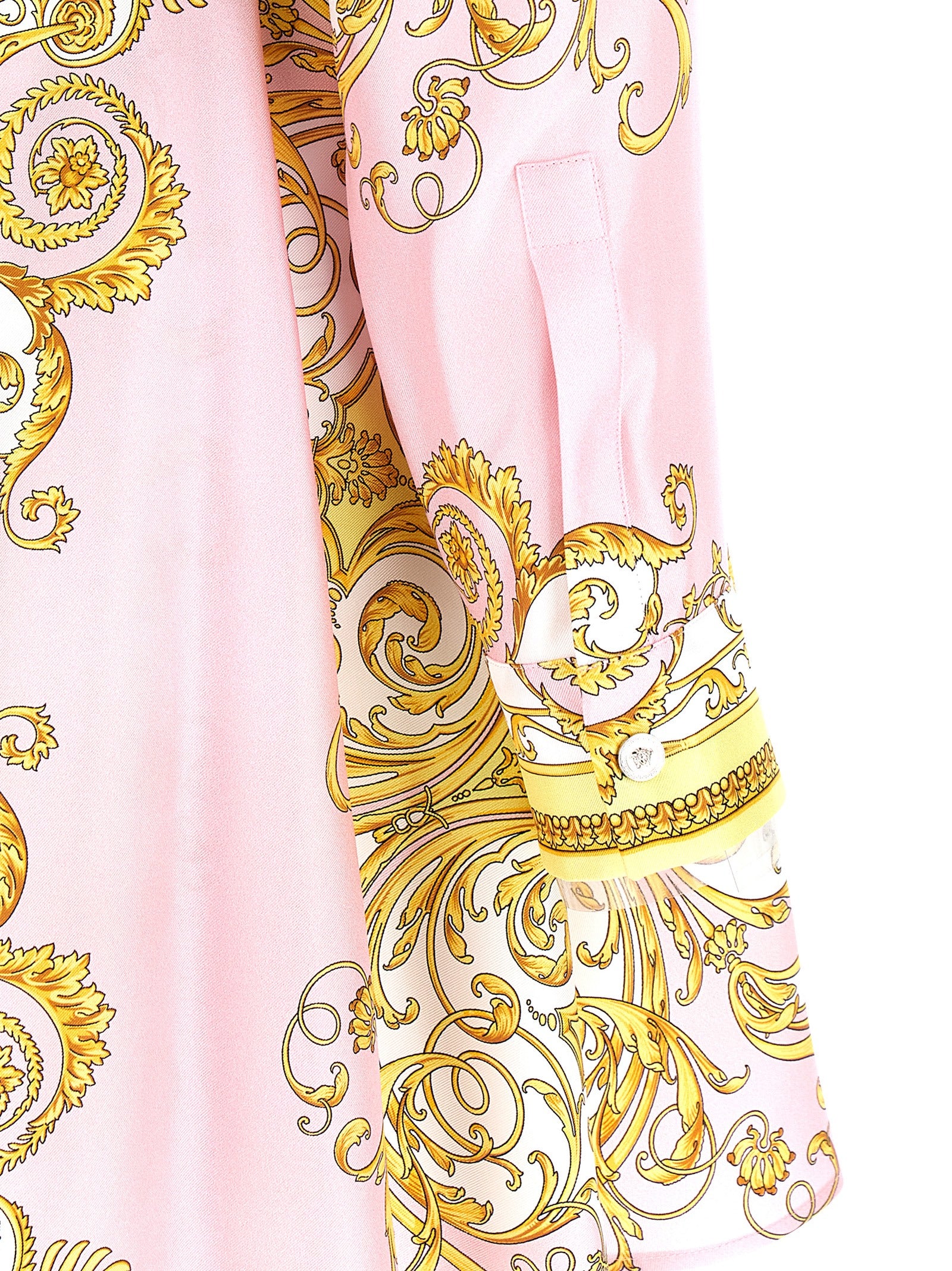 Versace Multicolor Silk Short Women's Dress