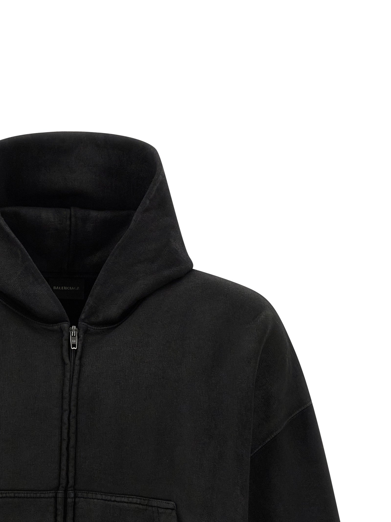 Balenciaga Black Cotton Men's Sweatshirt