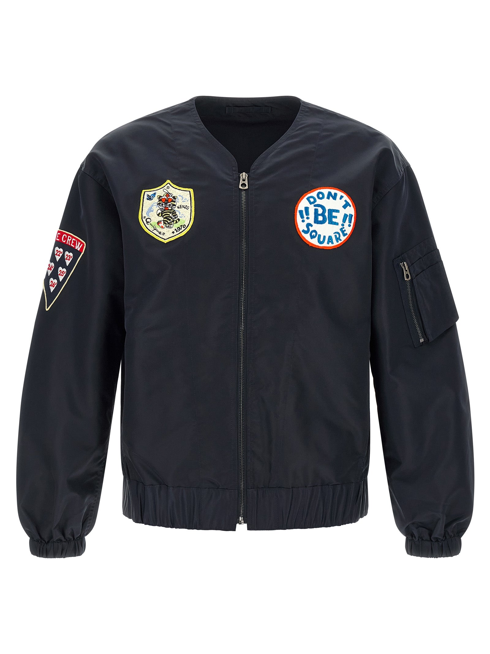 Kenzo Blue Nylon Men's Bomber