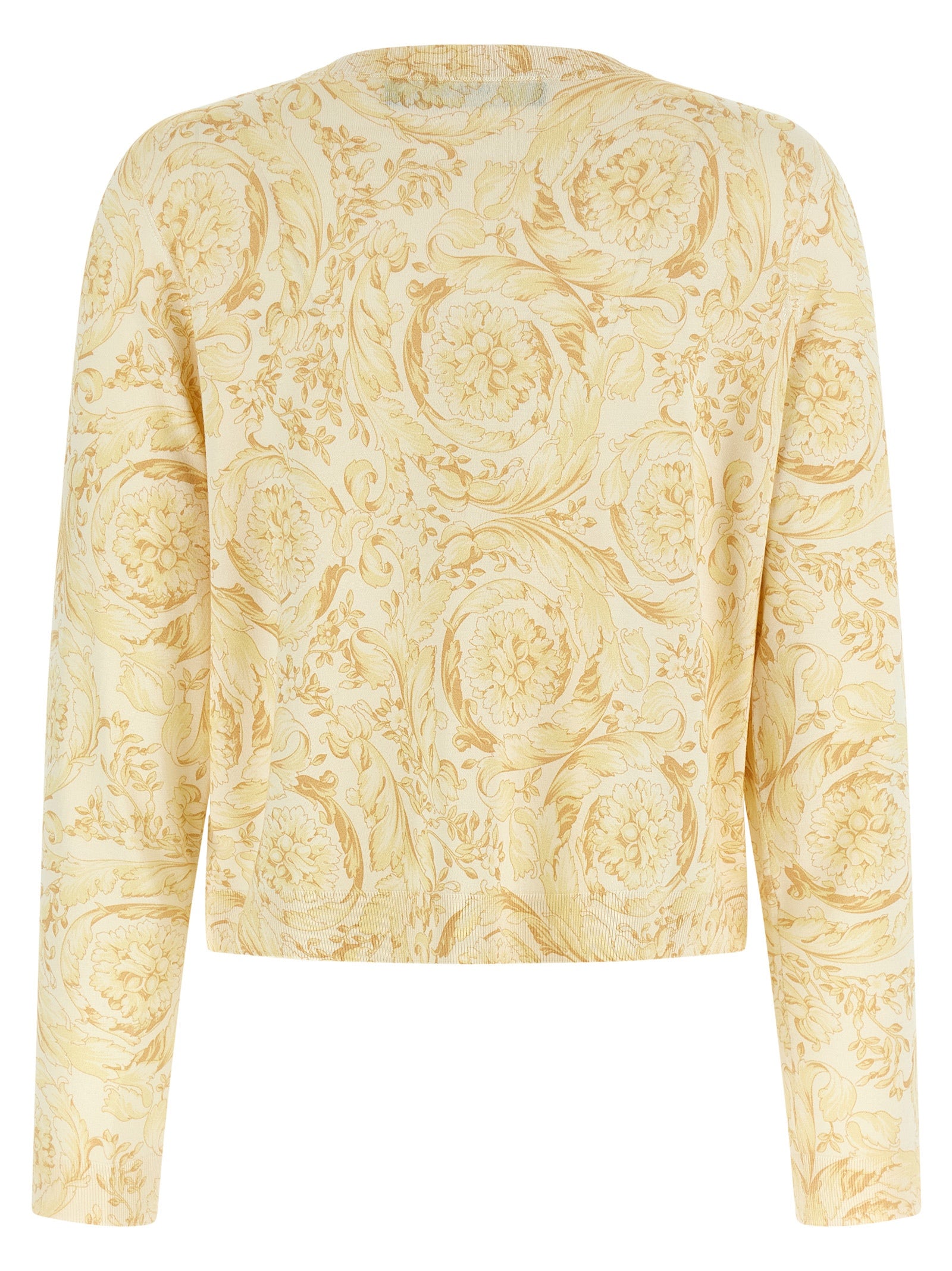 Versace Bicolor Silk Women's Cardigan