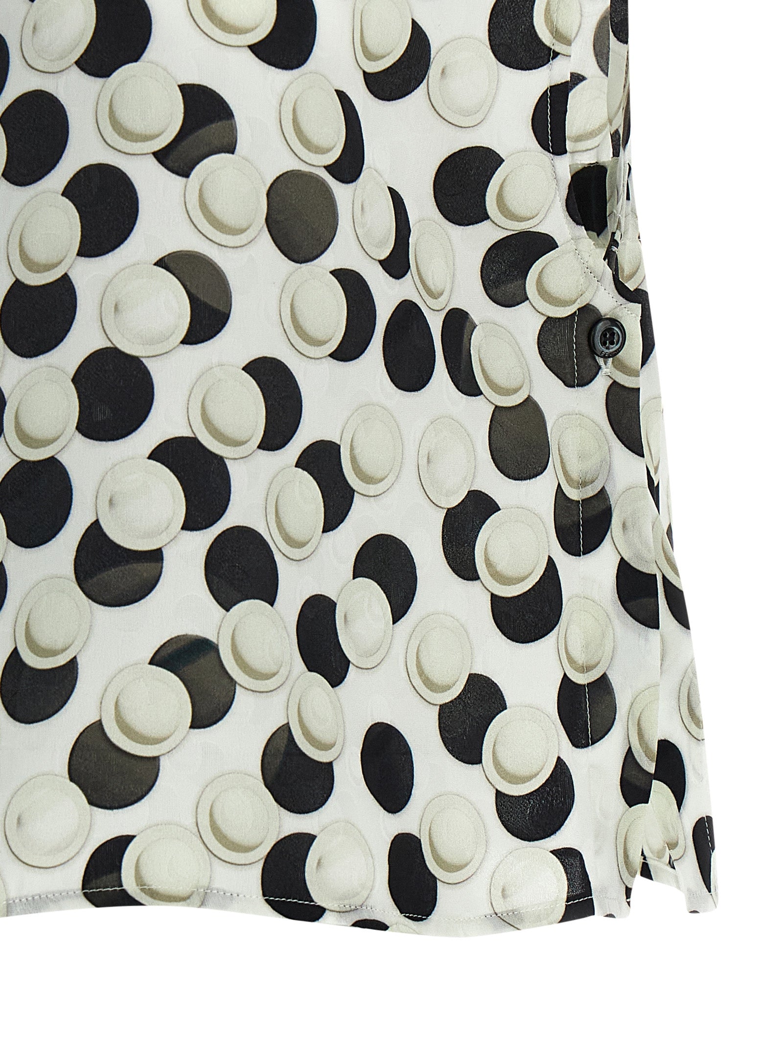 Fendi Multicolor Silk Pattern Women's Shirt