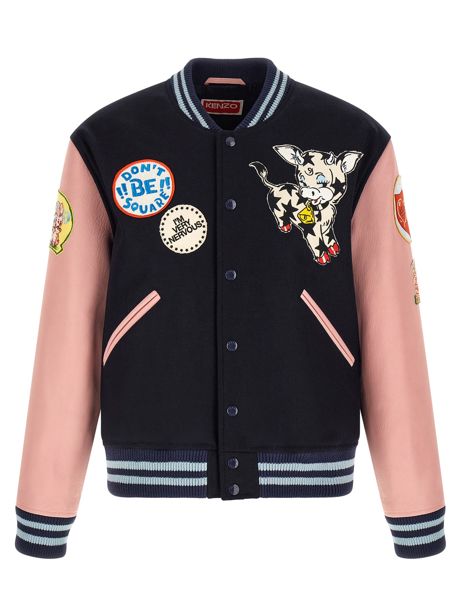 Kenzo Multicolor Wool Men's Bomber