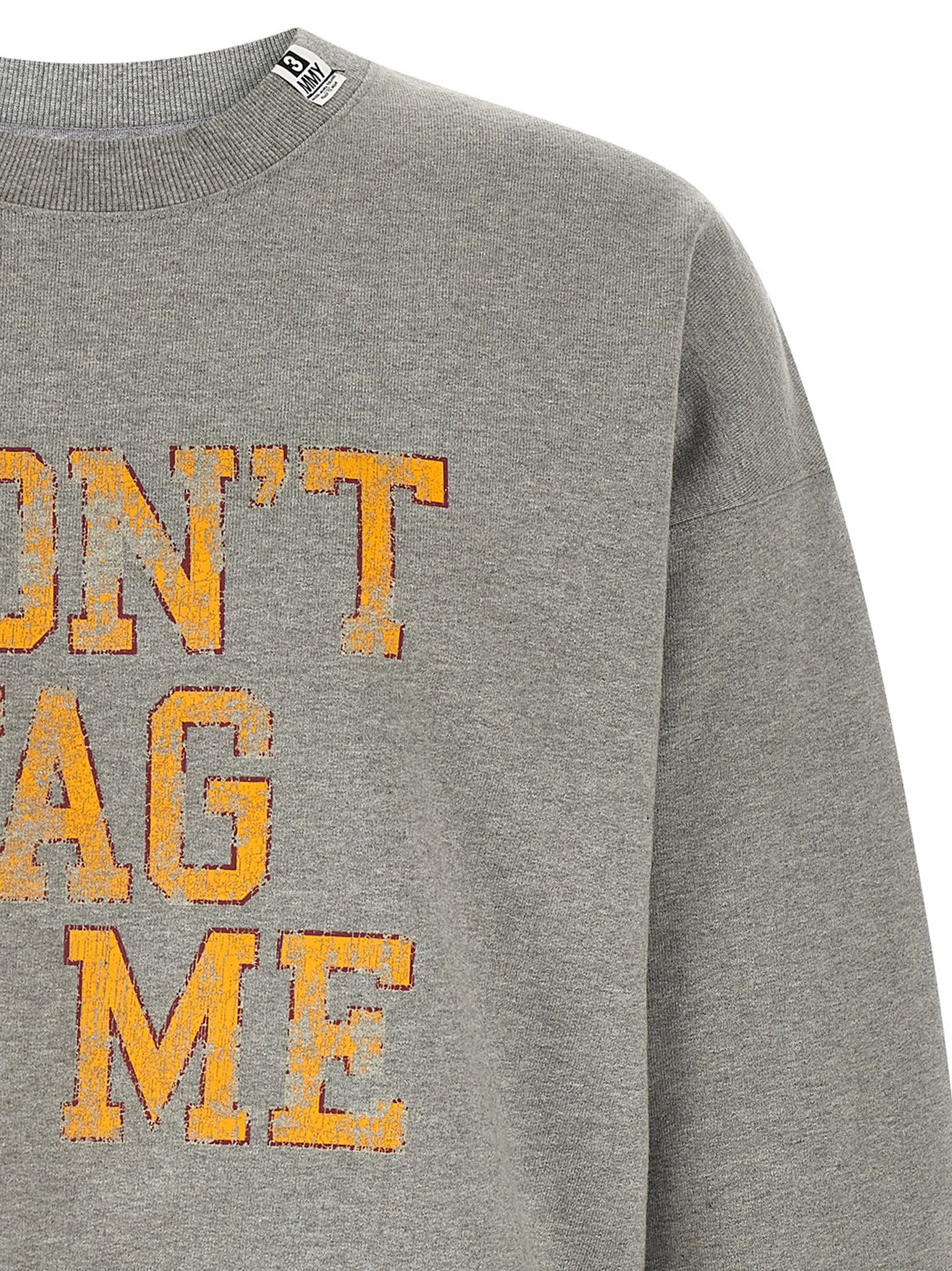 Maison Mihara Yasuhiro Gray Cotton Men's Sweatshirt