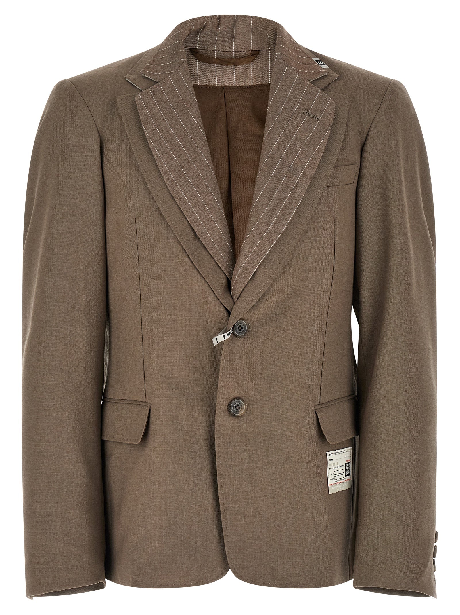 Maison Mihara Yasuhiro Beige Wool Men's Blazer