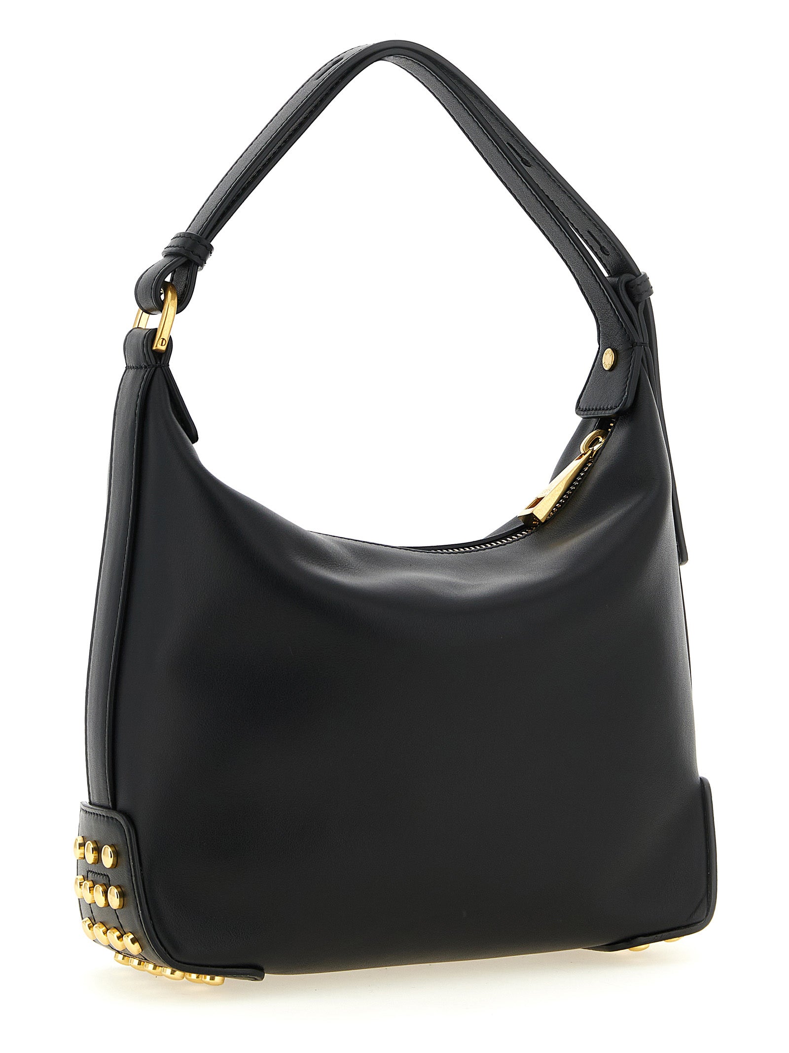 Tod's Black Calfskin Shoulder Women's Bag