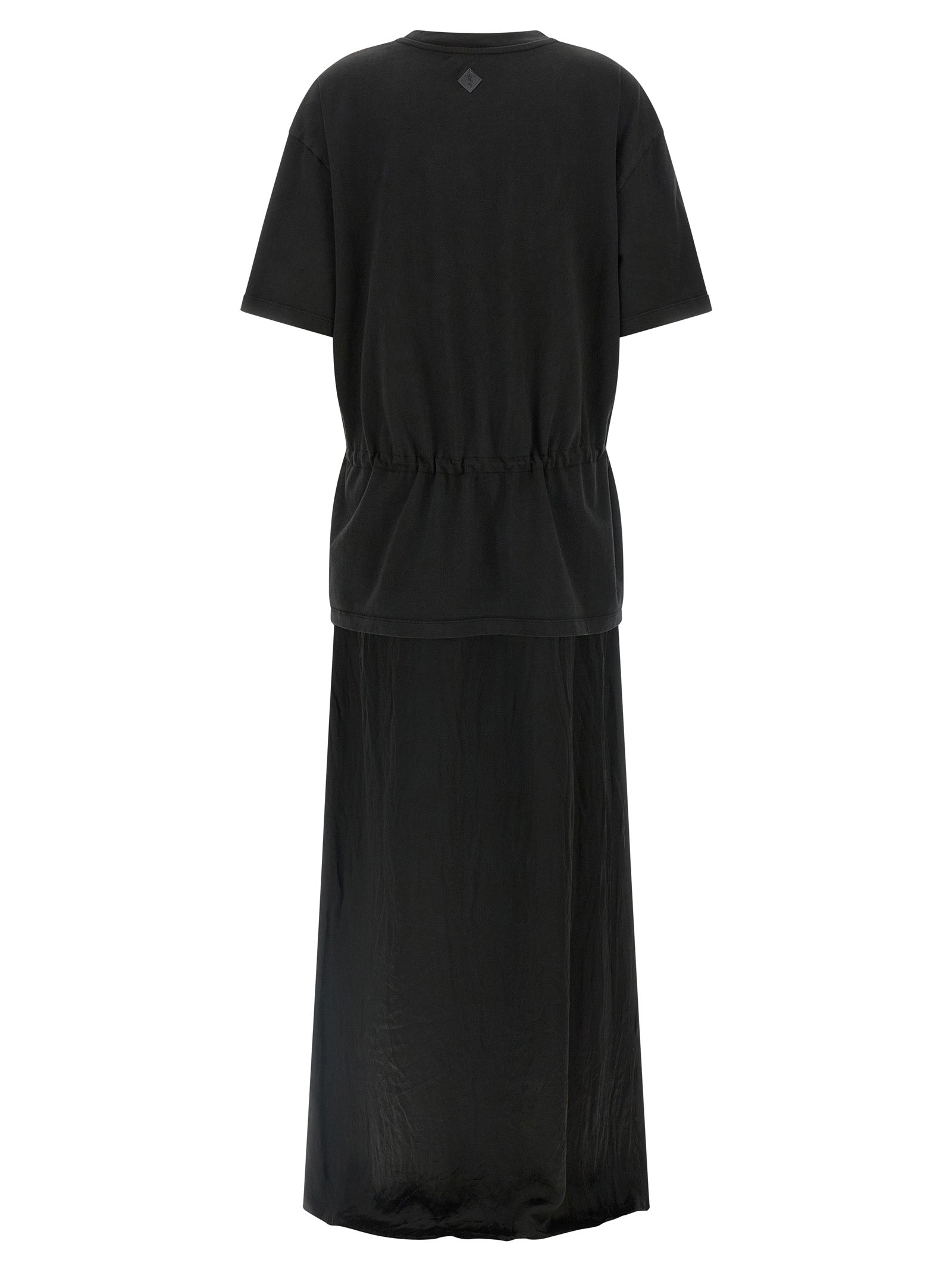 Haikure Black Cotton Long Women's Dress
