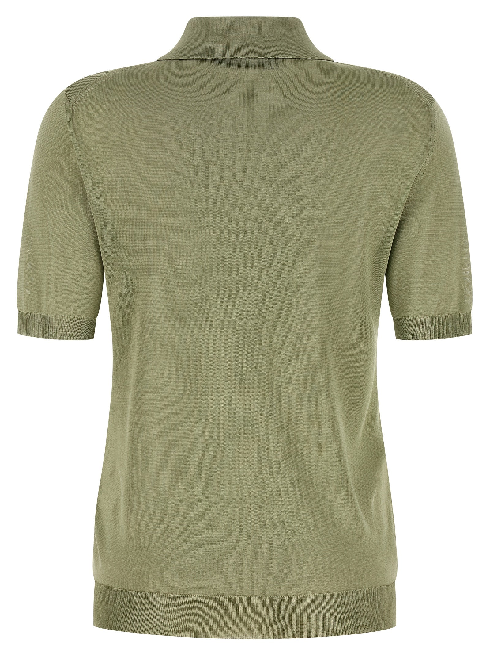 Fendi Bicolor Viscose Polo Women's Shirt