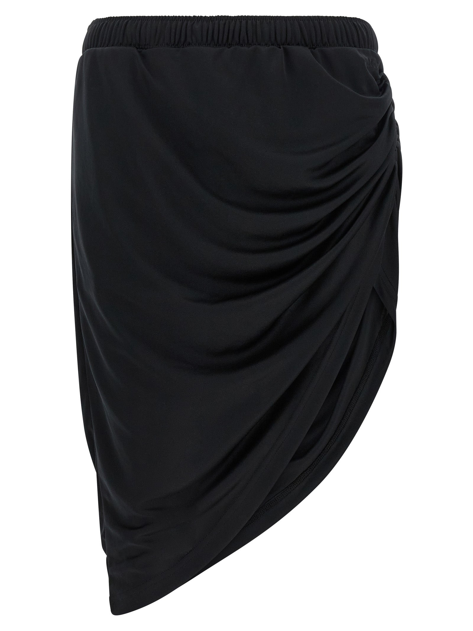 Courrèges Black Polyester Long Women's Skirt