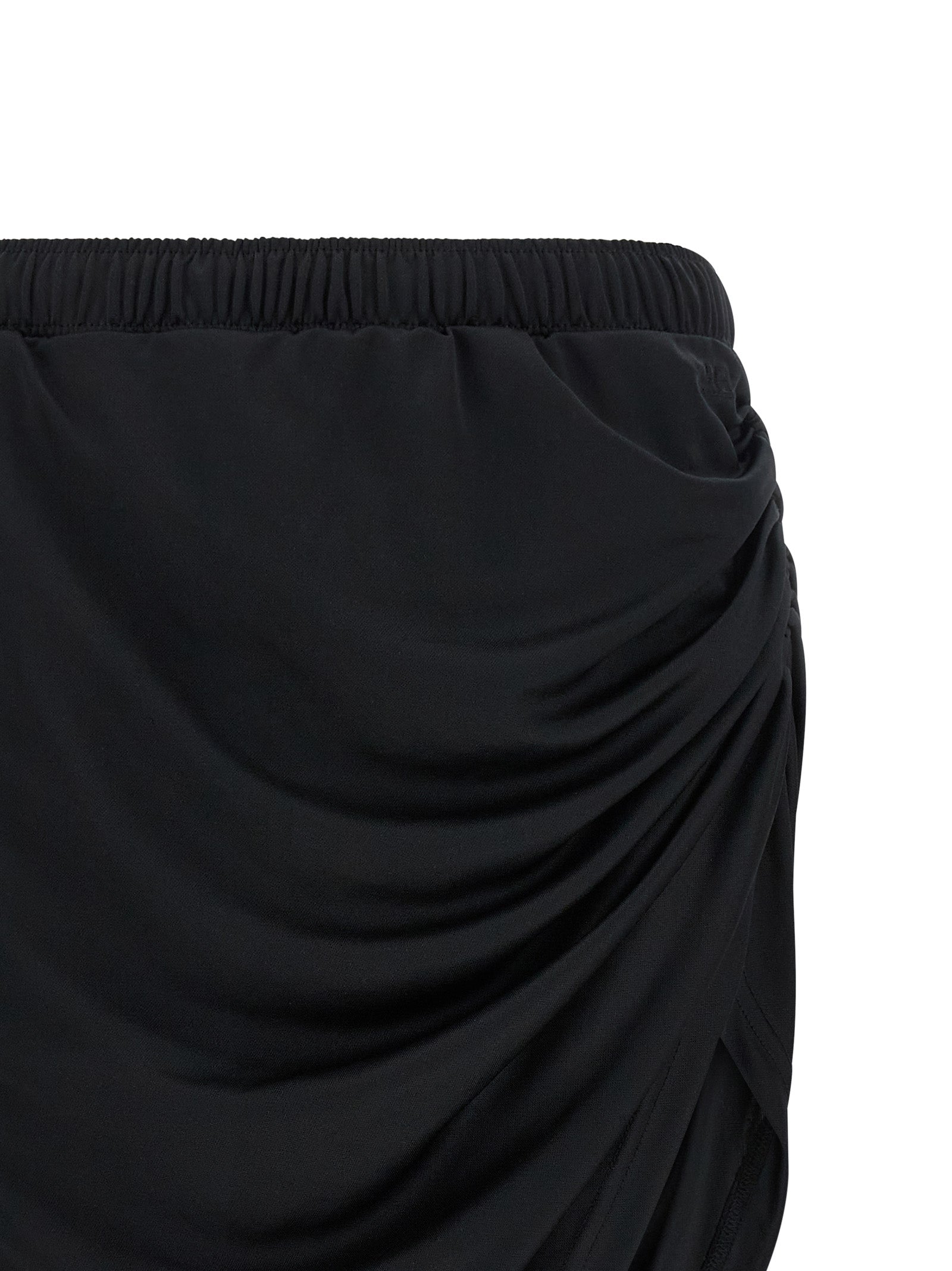 Courrèges Black Polyester Long Women's Skirt