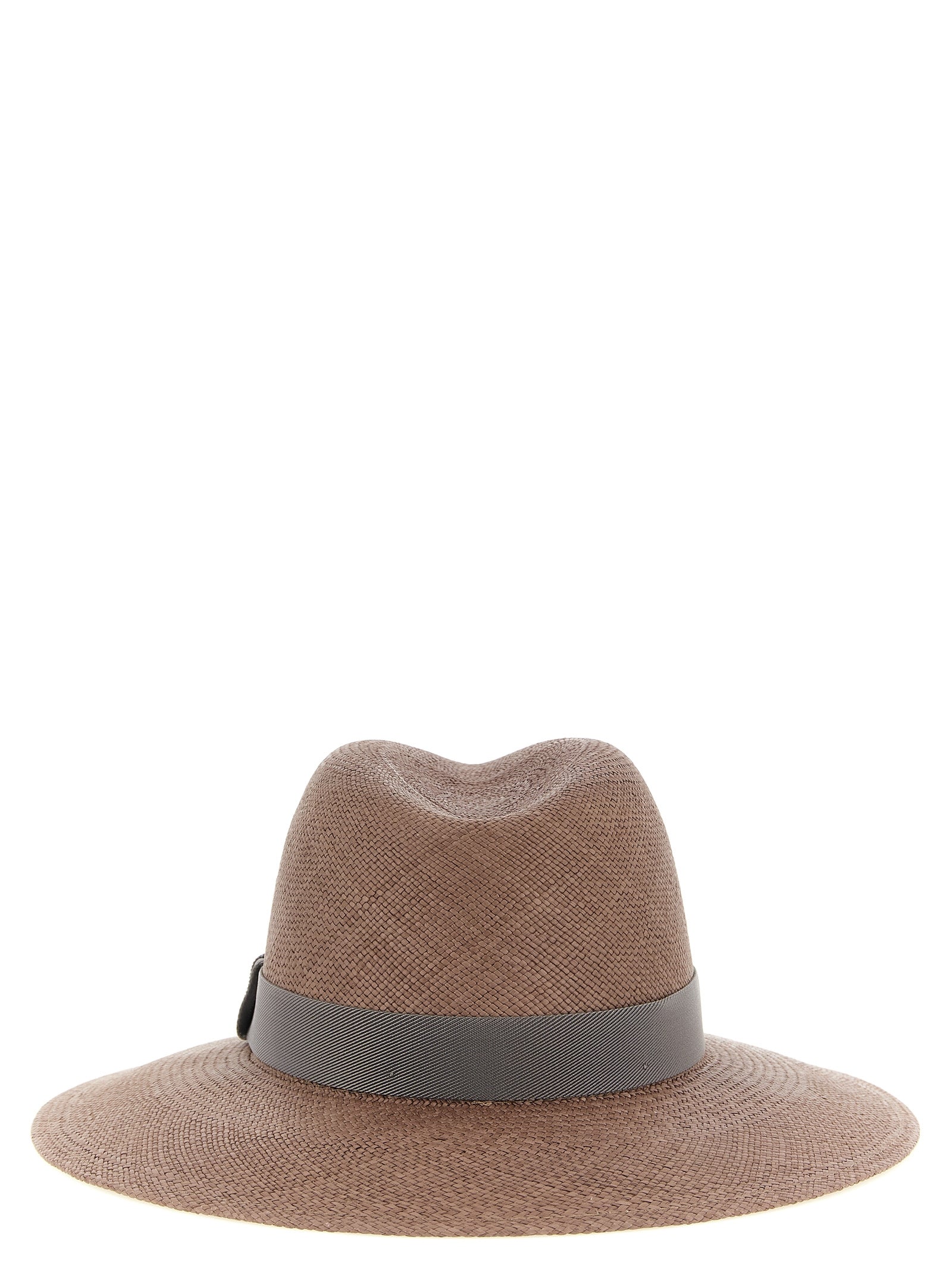 Brunello Cucinelli Brown Hemp Women's Fedora