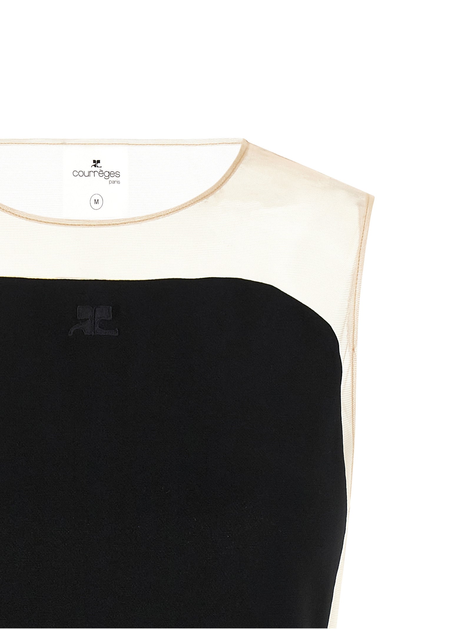 Courrèges Black Polyester Women's Bodysuit