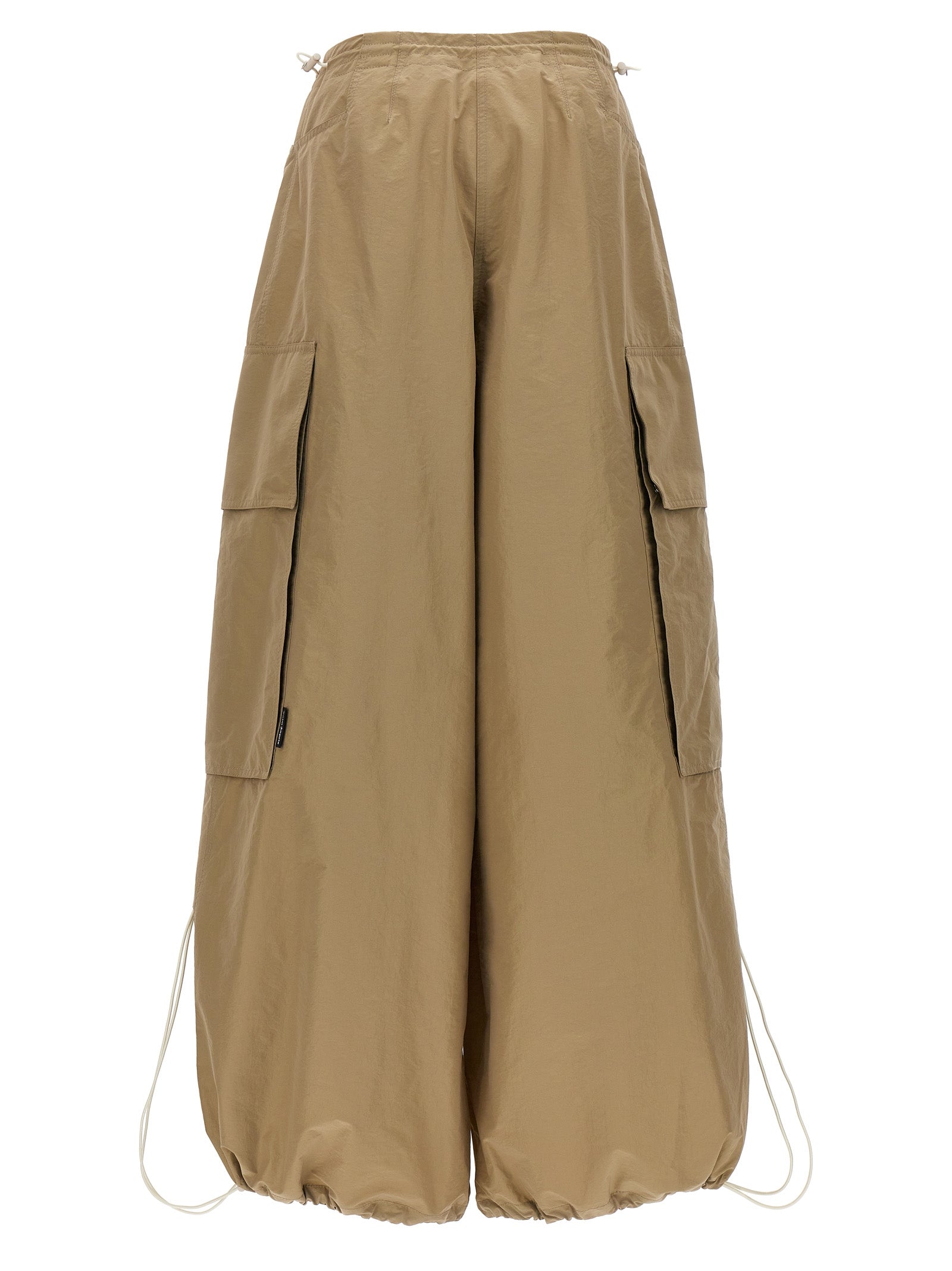 Palm Angels Beige Polyamide Casual Women's Pants