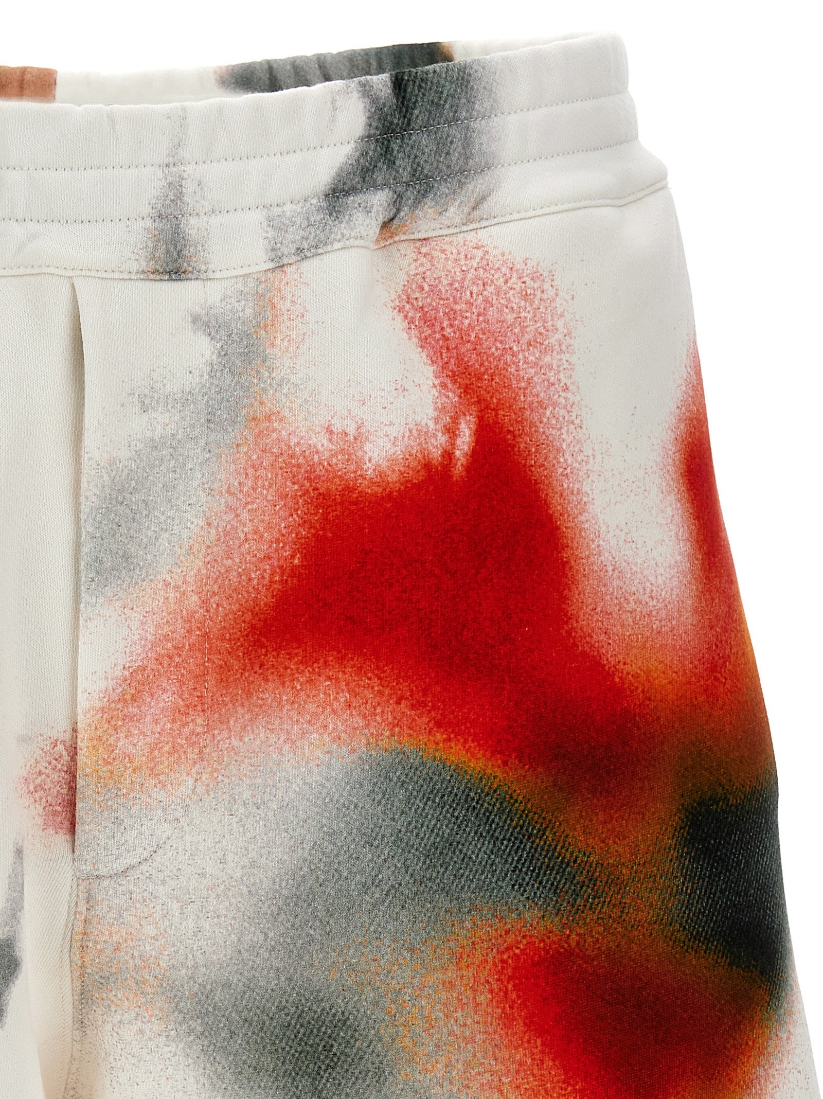 Alexander McQueen Multicolor Cotton Bermuda Men's Shorts