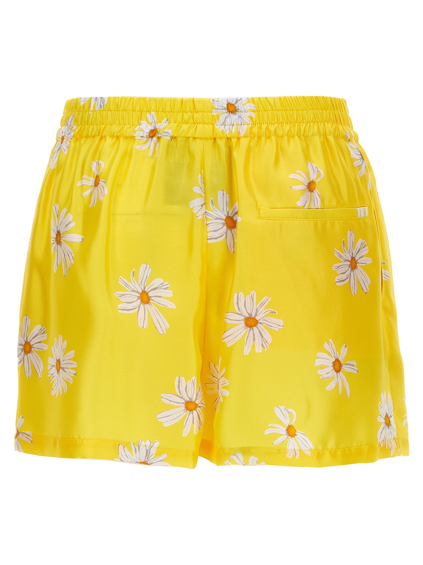 Moschino Bicolor Silk Bermuda Women's Shorts