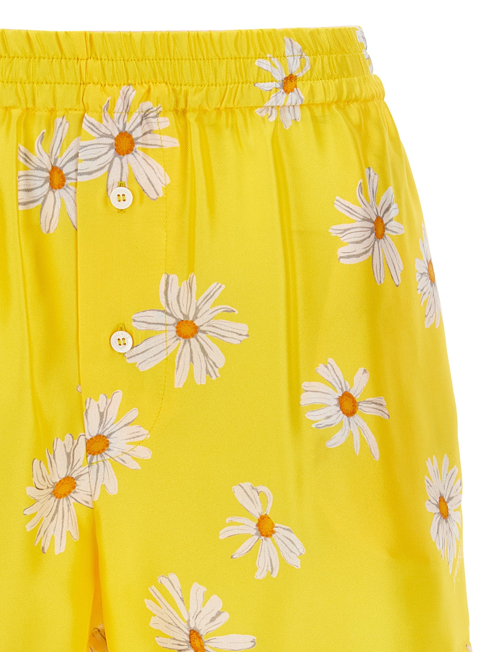 Moschino Bicolor Silk Bermuda Women's Shorts