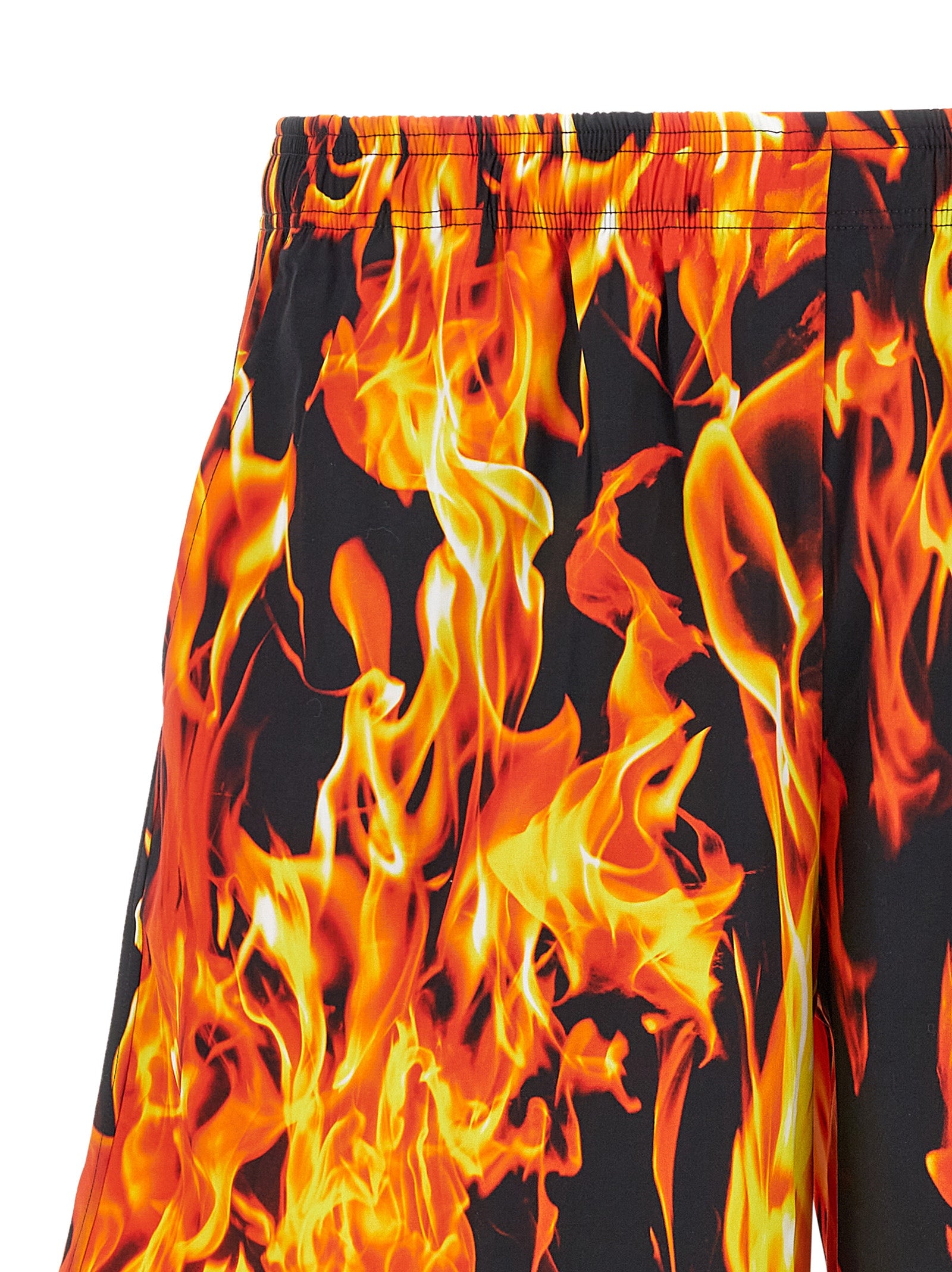 Vetements Multicolor Cotton Bermuda Men's Shorts