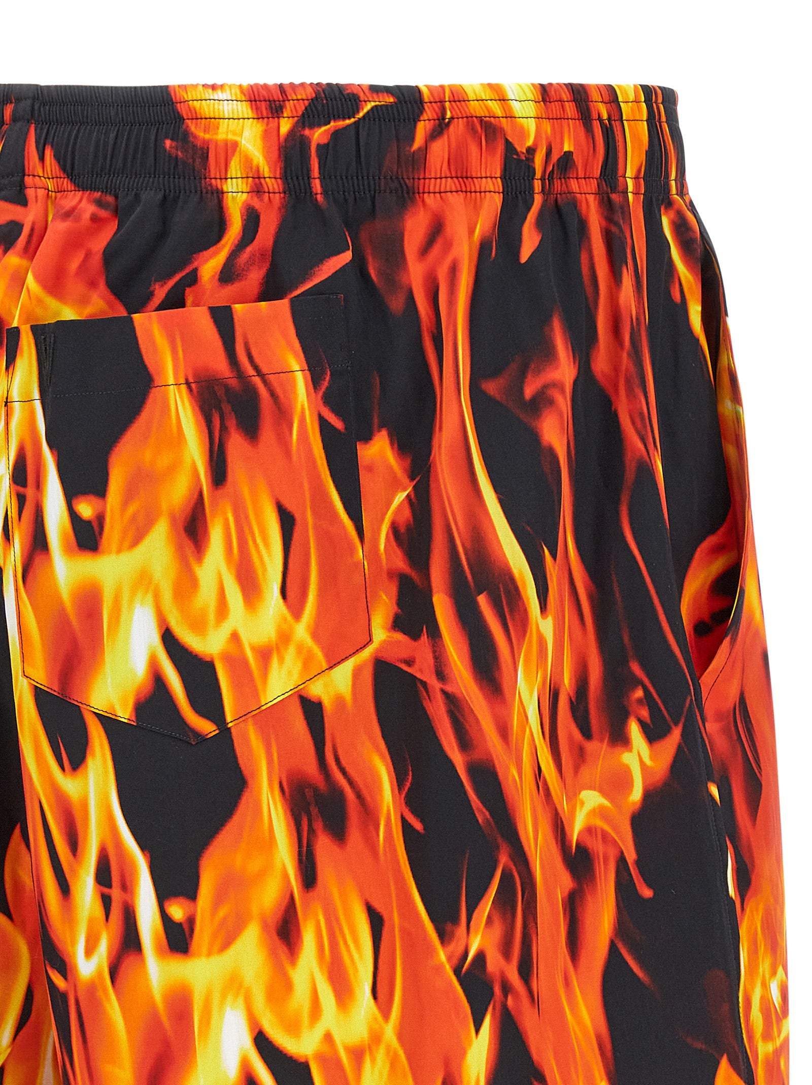 Vetements Multicolor Cotton Bermuda Men's Shorts