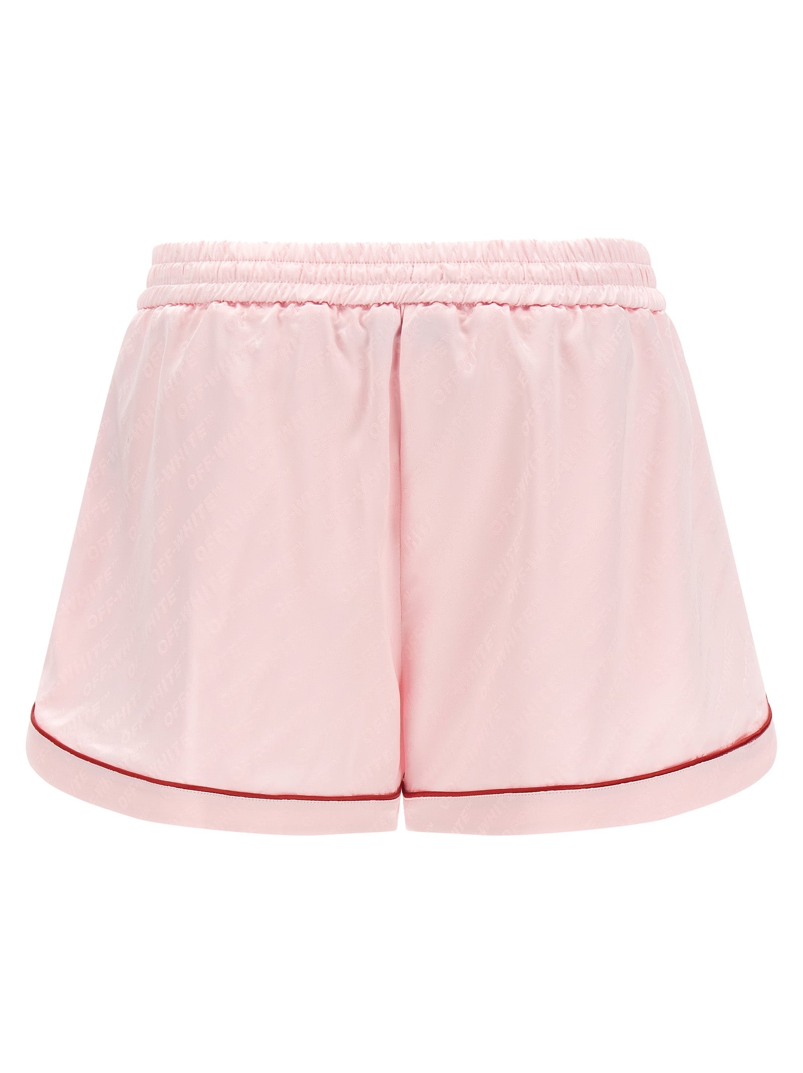 Off-White Multicolor Viscose Bermuda Women's Shorts